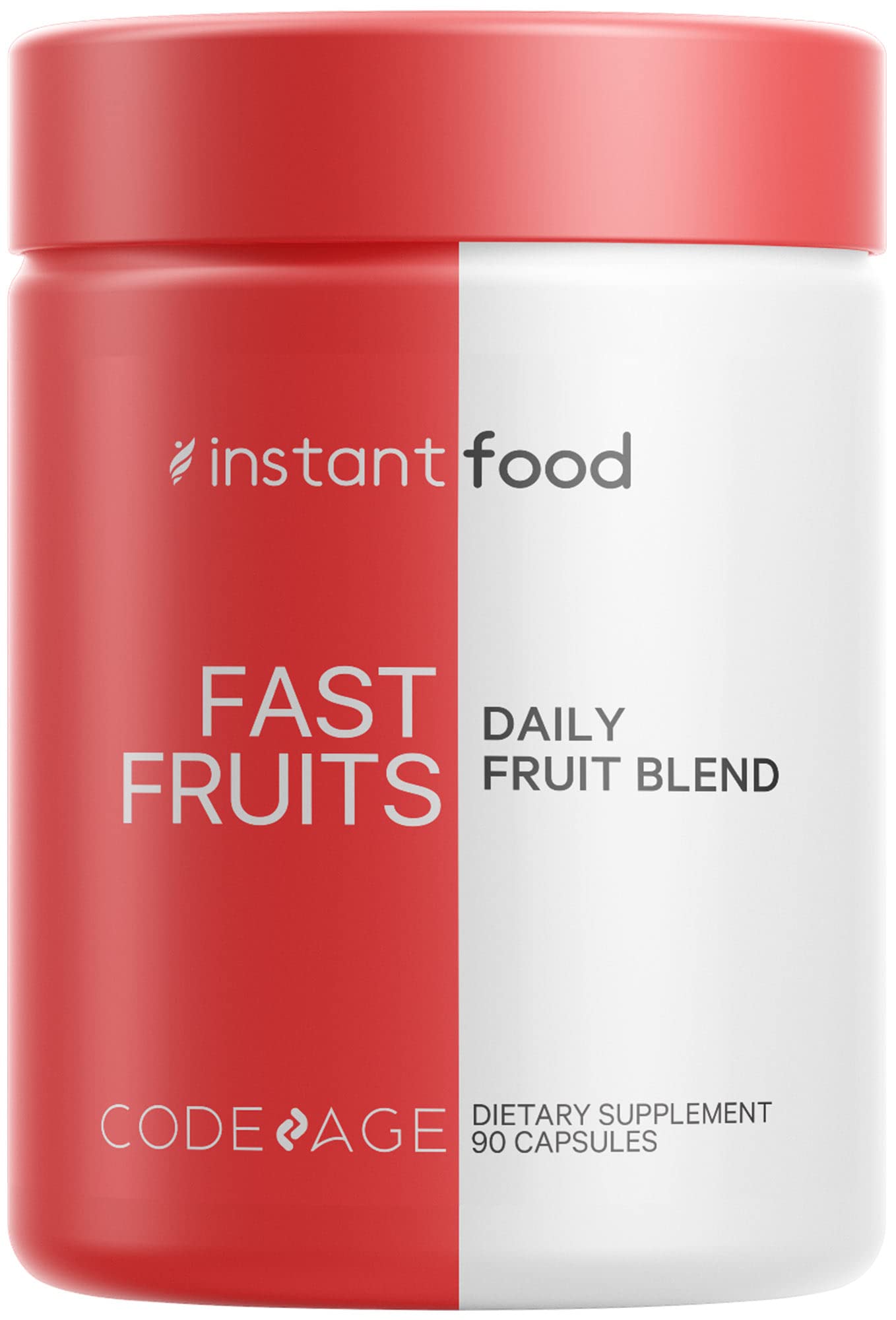 Codeage InstantFood Easy Veggies + Fast Fruits Bundle – Vegetable & Fruit Blend Capsule Supplement – Plant-Based Phytonutrient Formula – Vegan, Non-GMO – 180 Capsules Codeage buy supplements canada