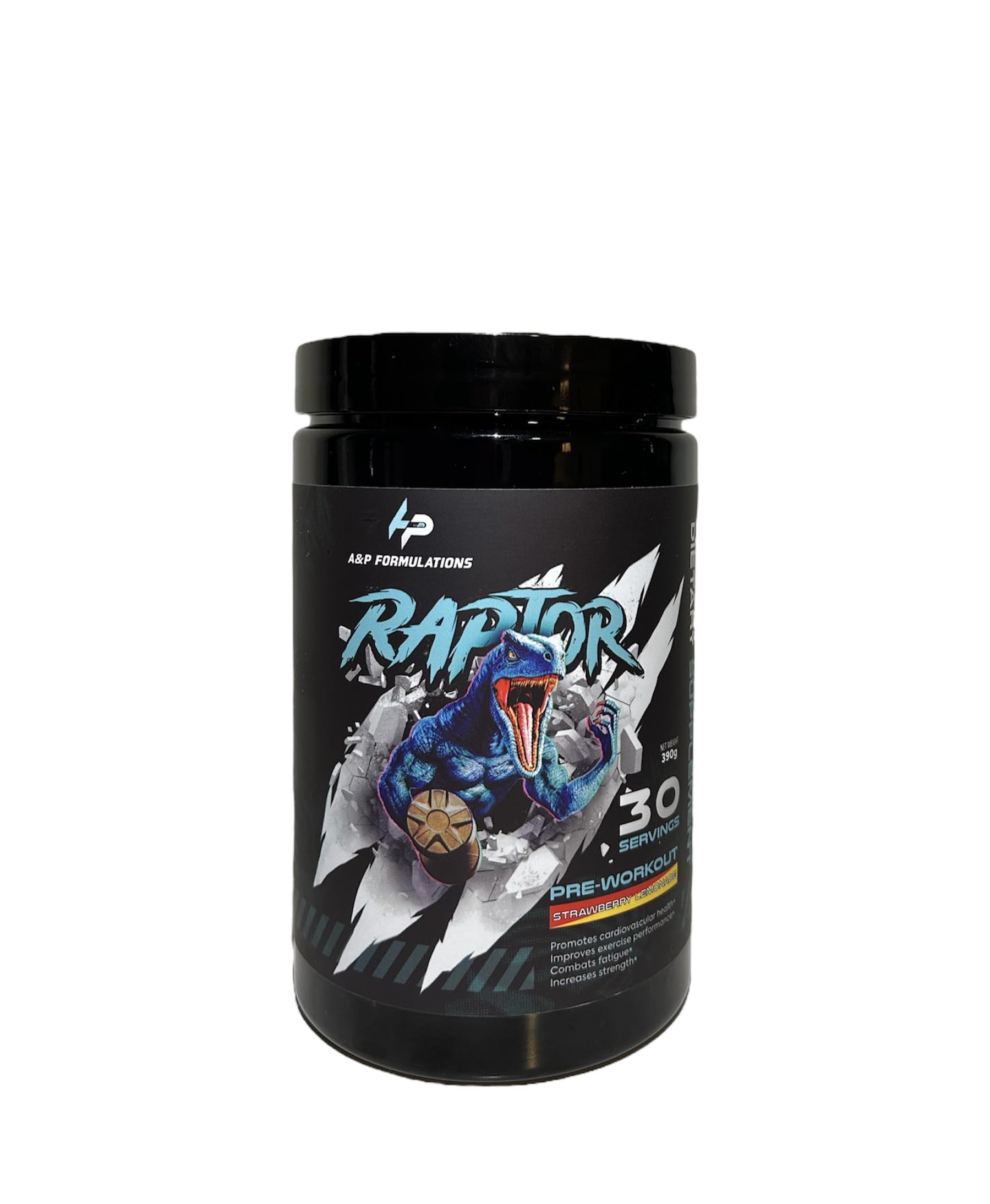 A&P Formulations Raptor Pre-Workout (Strawberry Lemonade) A&P Formulations buy supplements canada
