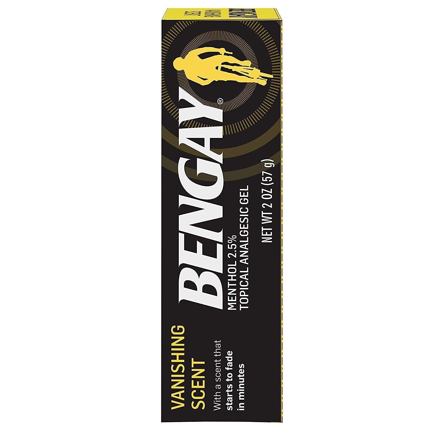 Bengay Menthol 2.5% Topical Analgesic Gel Vanishing Scent 2oz Bengay buy supplements canada