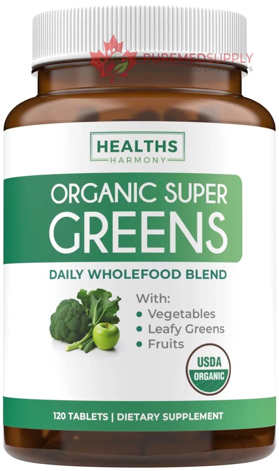 Super Greens & Antioxidants (2-Month Supply) Antioxidant Power Greens Bundle of Organic Super Greens Powder - Complete Superfood (120 Capsules) & Super Antioxidants - Powerful Superfood (120 Capsules) Healths Harmony buy supplements canada
