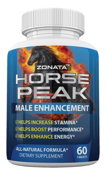 Zonata Horse Peak Dietary Supplements for Men - Horse Peak Supplement Naturally Enhance Performance, Endurance, and Energy Levels* - Horse Peak Pills - 60 Count Zonata buy supplements canada