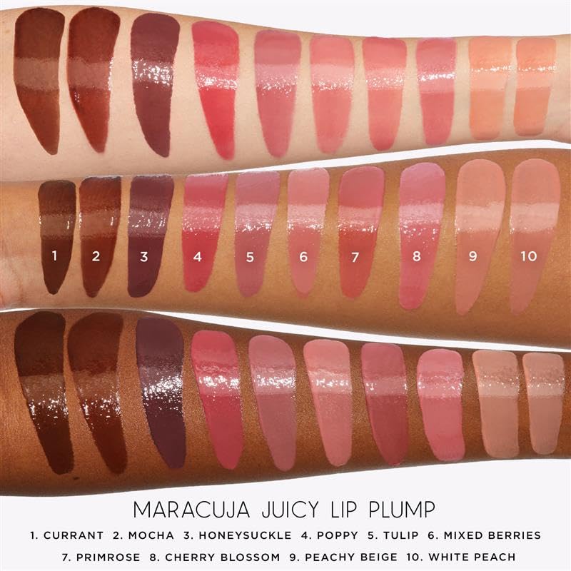 tarte maracuja juicy lip plump – Hydrating & Volumizing Lip Plumper Gloss Balm with Nourishing Hyaluronic Acid, Plumps & Moisturizes, Vegan & Cruelty-Free, full size, cherry blossom tarte buy supplements canada