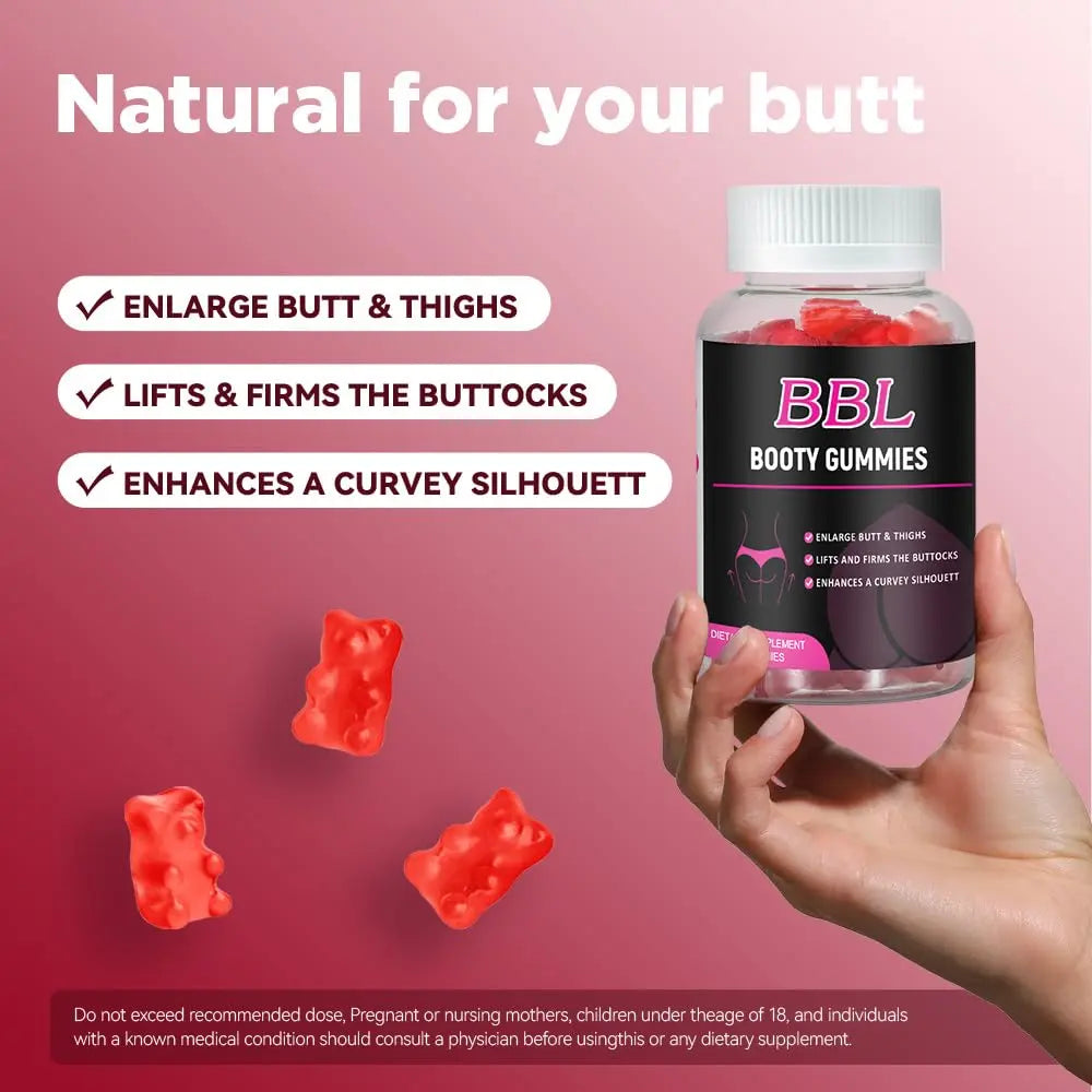 Aromlife BBL Gummies for Women, Pack of 3, Bear Shape Booty Gummies with Herbal Ingredients, BBL Vitamin Gummy with Fenugreek, Asian Ginseng, Motherwort, Saw Palmetto, Anise Seed & Vitamin C Aromlife buy supplements canada