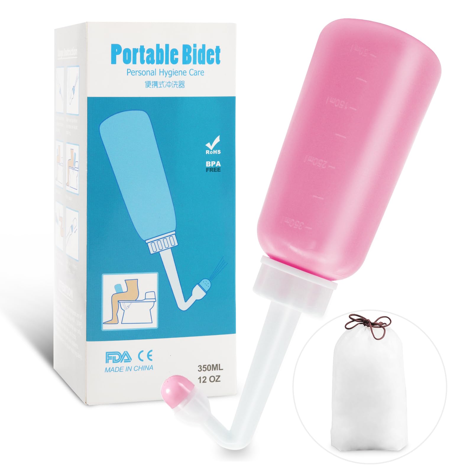 Peri Bottle for Postpartum Care,12 OZ Perineal Bottle Postpartum Essentials Upside Down Peri Bottle Showvigor buy supplements canada