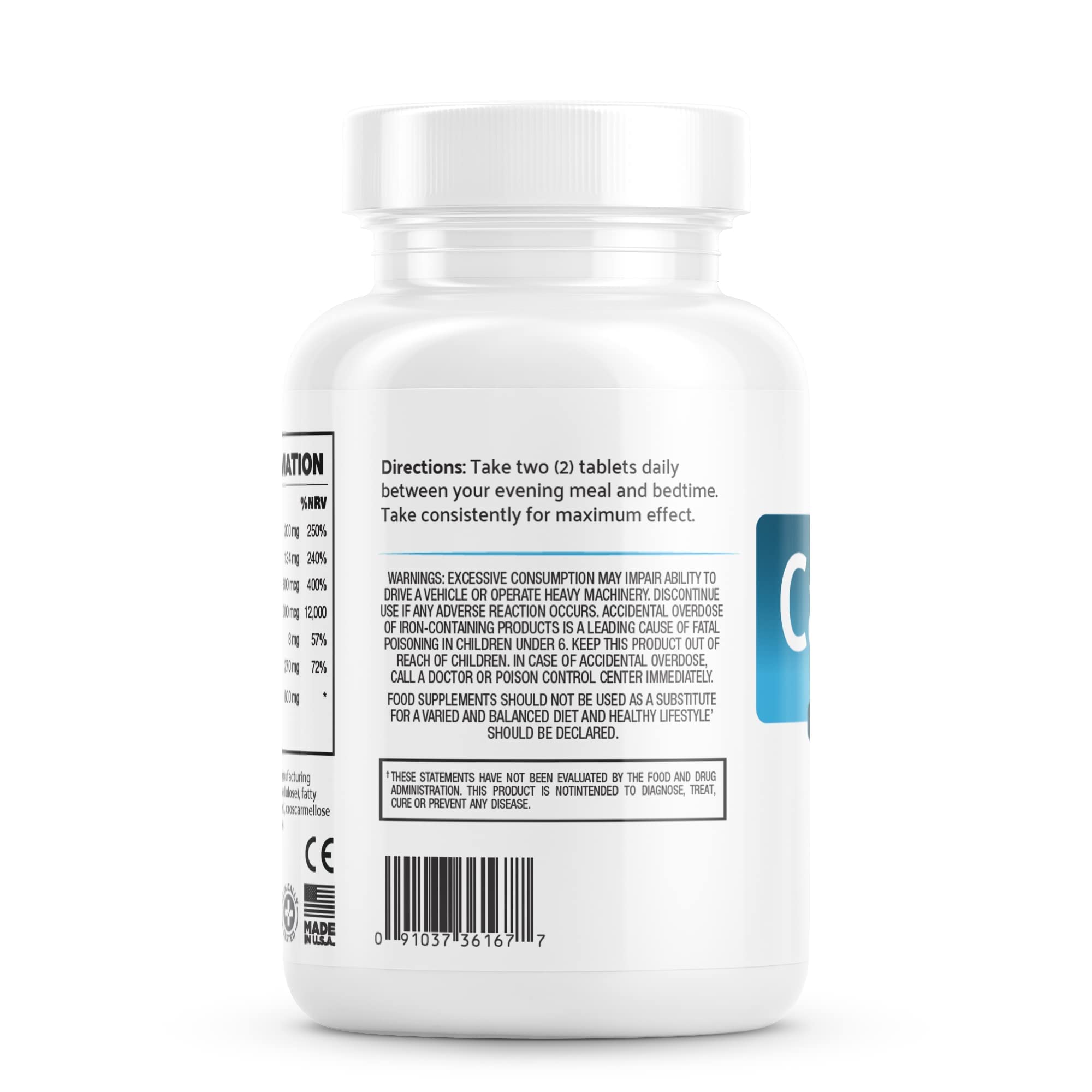 Calm Legs Natural for Natural Itching, Crawling, Tingling and Agitated Leg with Iron, Magnesium, and Valerian Root (60 Tablets)… Calm Legs buy supplements canada