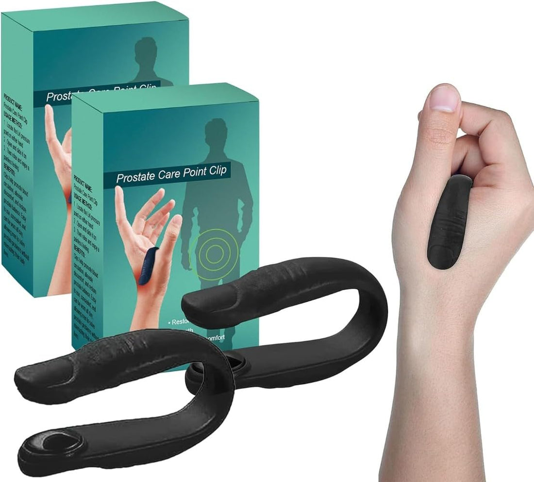 2pcs Prostate Care Point Clip for Men,Acupressure Hand Pressure Point Clip, Relieve Prostate DEFUAUKE buy supplements canada