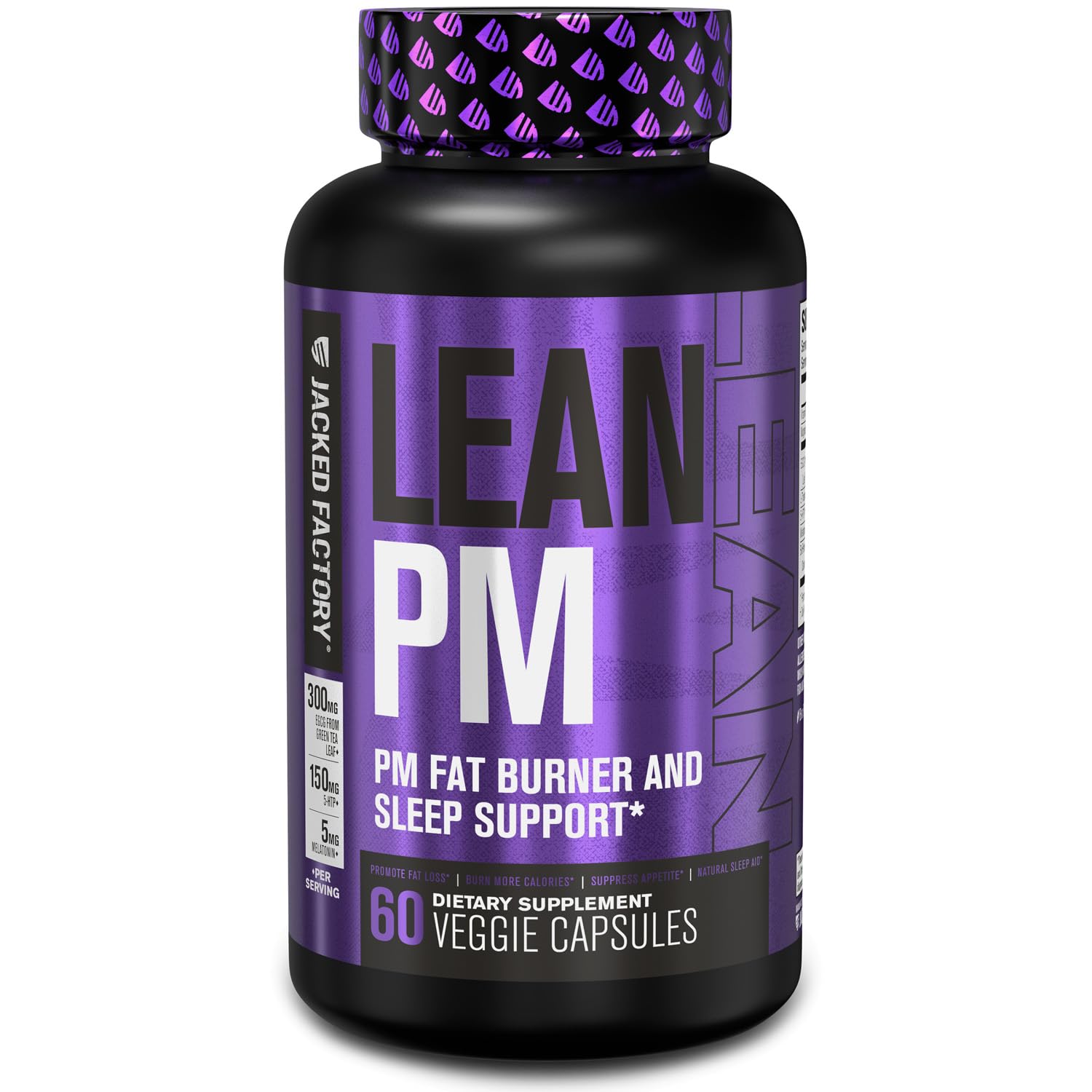 Jacked Factory Lean PM Night Time Fat Burner, Sleep Aid Supplement, & Appetite Suppressant Jacked Factory buy supplements canada