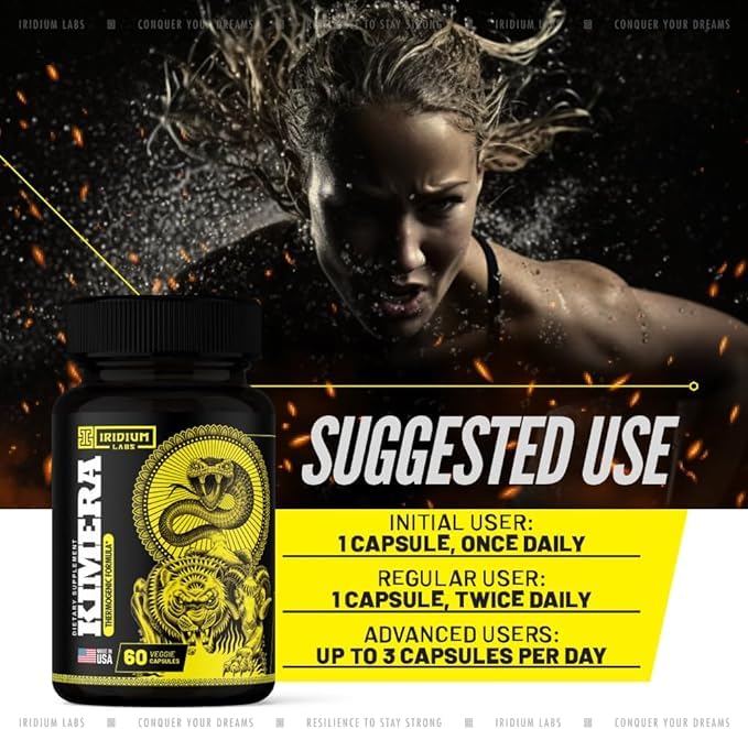 Iridium Labs Kimera Thermogenic Fat Burner - Weight Loss Supplement & Energy Booster Iridium Labs buy supplements canada