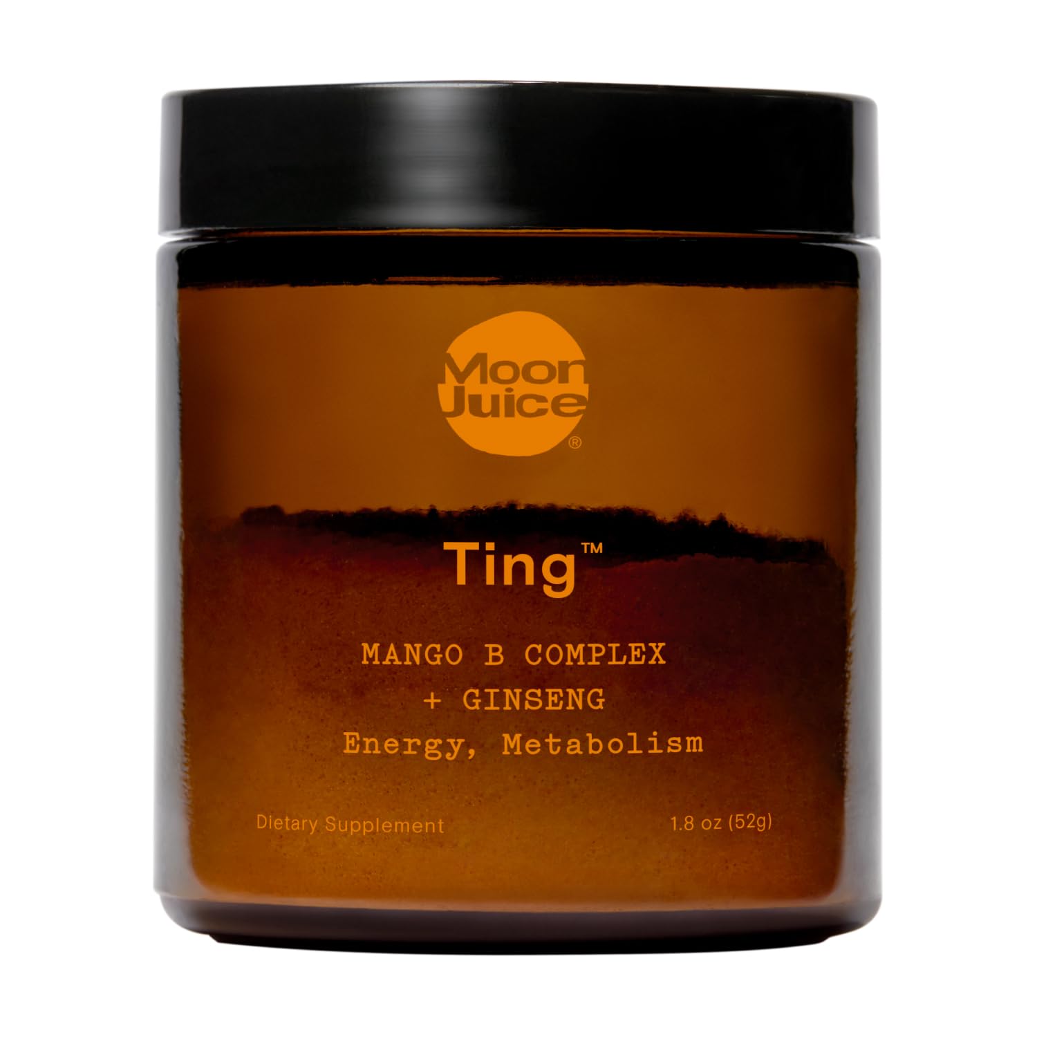 Moon Juice Ting - Vitamin B Complex Powder Supplement - Methylated B12, Folate, Ginseng, L-Glutamine & B Vitamins, Caffeine Free Energy & Digestion Support, Sugar Free, Mango, 1.8 oz, 25 Servings Moon Juice buy supplements canada