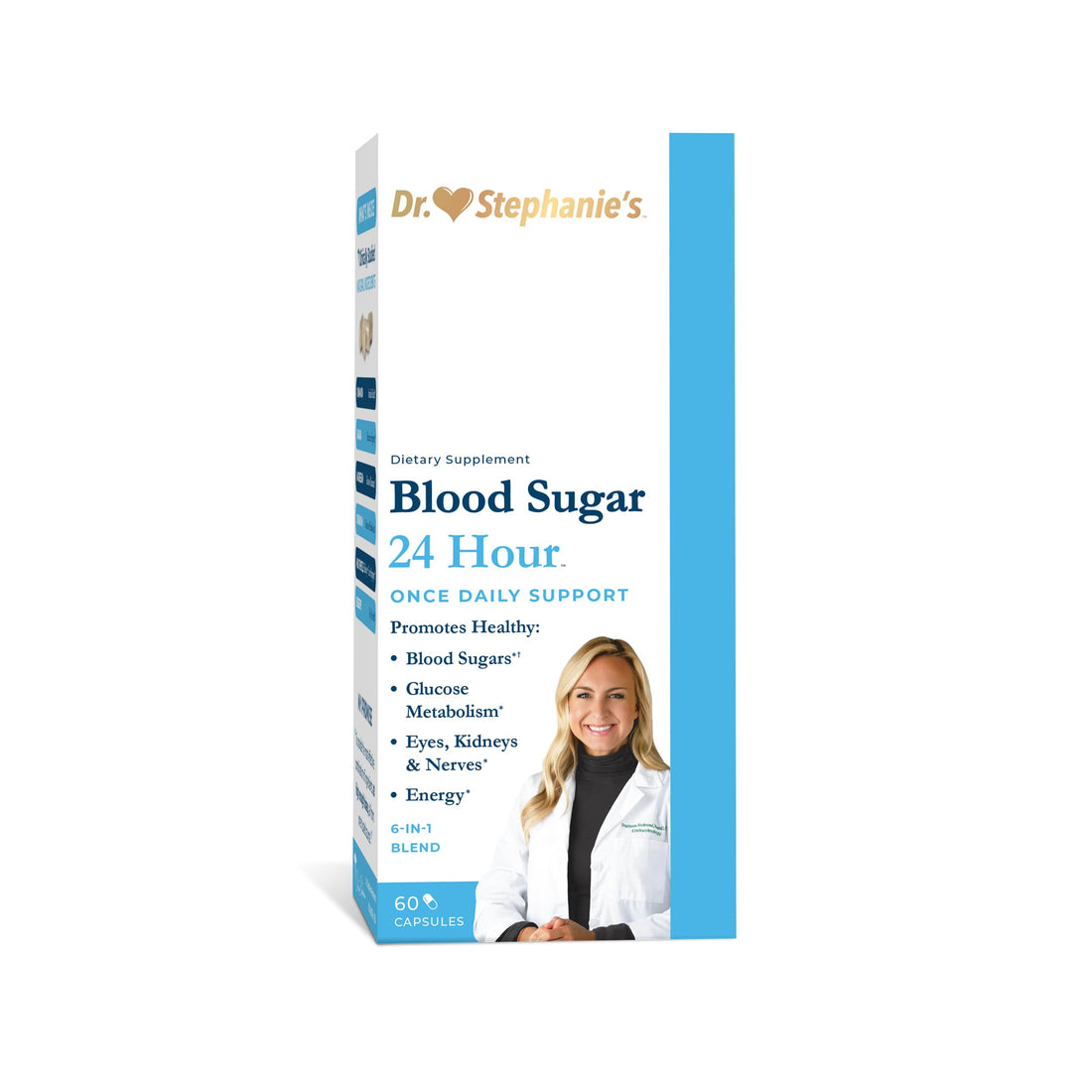 Pharmaganics Blood Sugar 24 Hour - 6 in 1 Formula with Cinnamon, Banaba, Chromium, Milk Thistle, & More - Once Daily Supplement Pharmaganics buy supplements canada