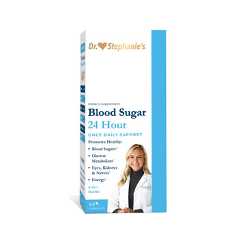 Pharmaganics Blood Sugar 24 Hour - 6 in 1 Formula with Cinnamon, Banaba, Chromium, Milk Thistle, & More - Once Daily Supplement Pharmaganics buy supplements canada