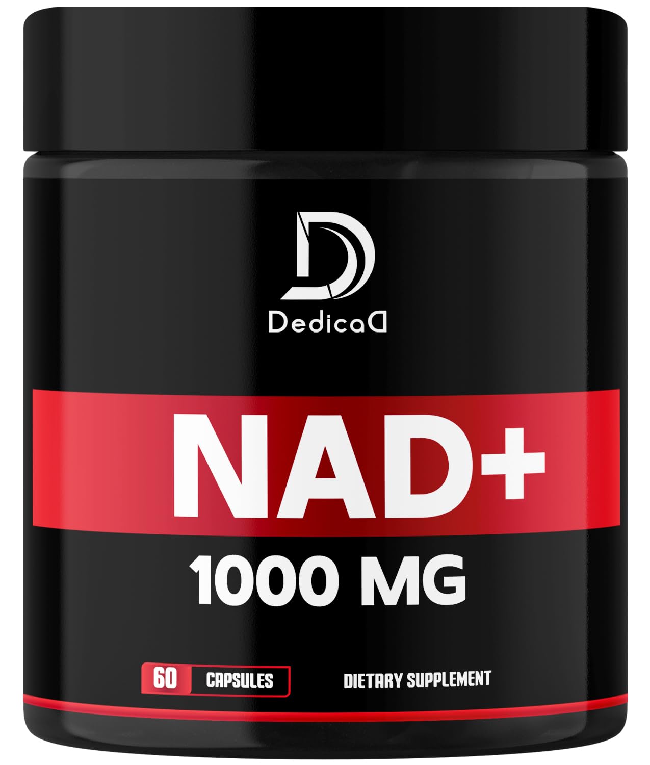 DEDICAD NAD Supplement 1000 mg - Pure NAD Supplement - Energy and DNA Repair, Aging Defense, Brain Function - 60 Capsules DEDICAD buy supplements canada