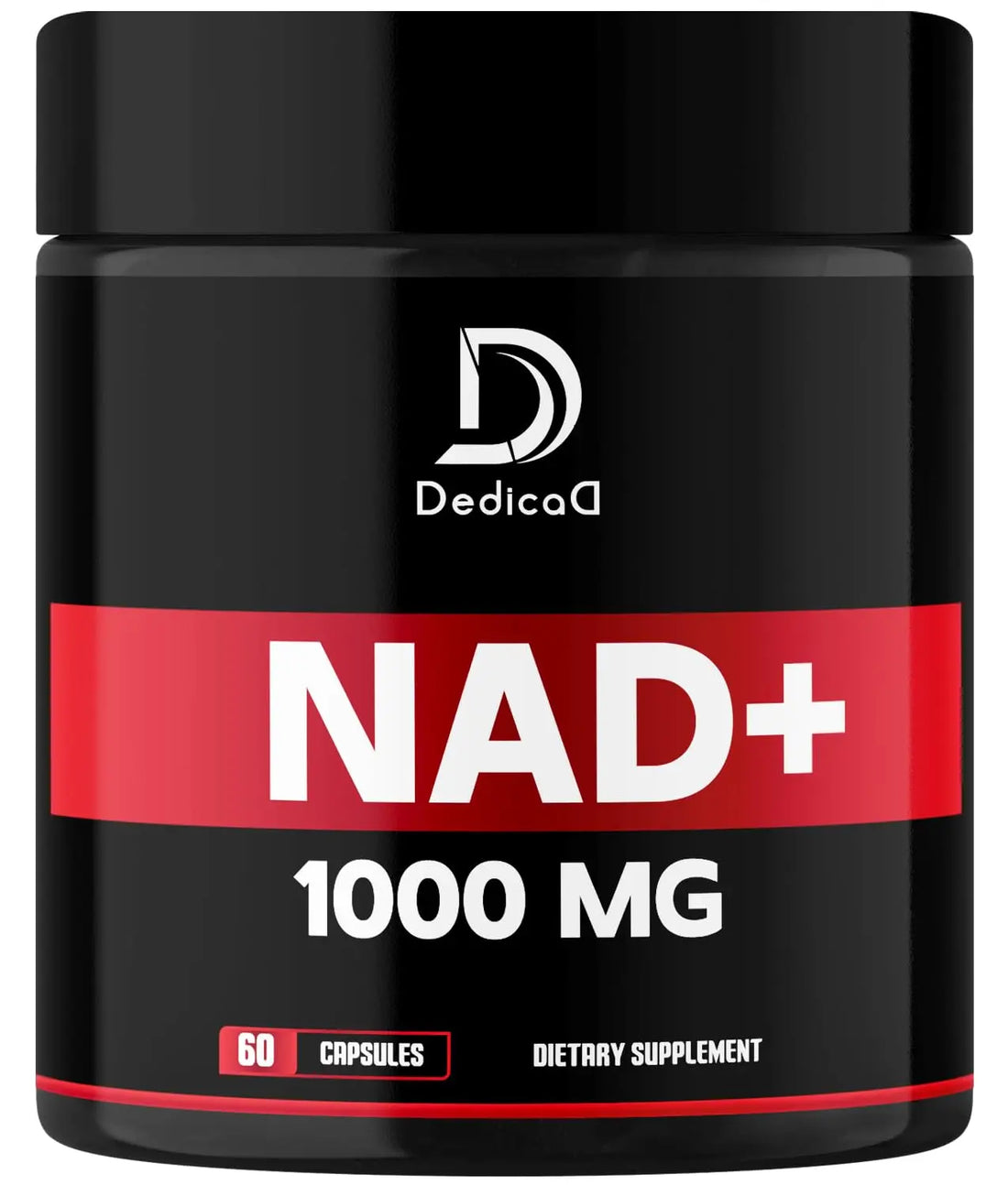 DEDICAD NAD Supplement 1000 mg - Pure NAD Supplement - Energy and DNA Repair, Aging Defense, Brain Function - 60 Capsules DEDICAD buy supplements canada