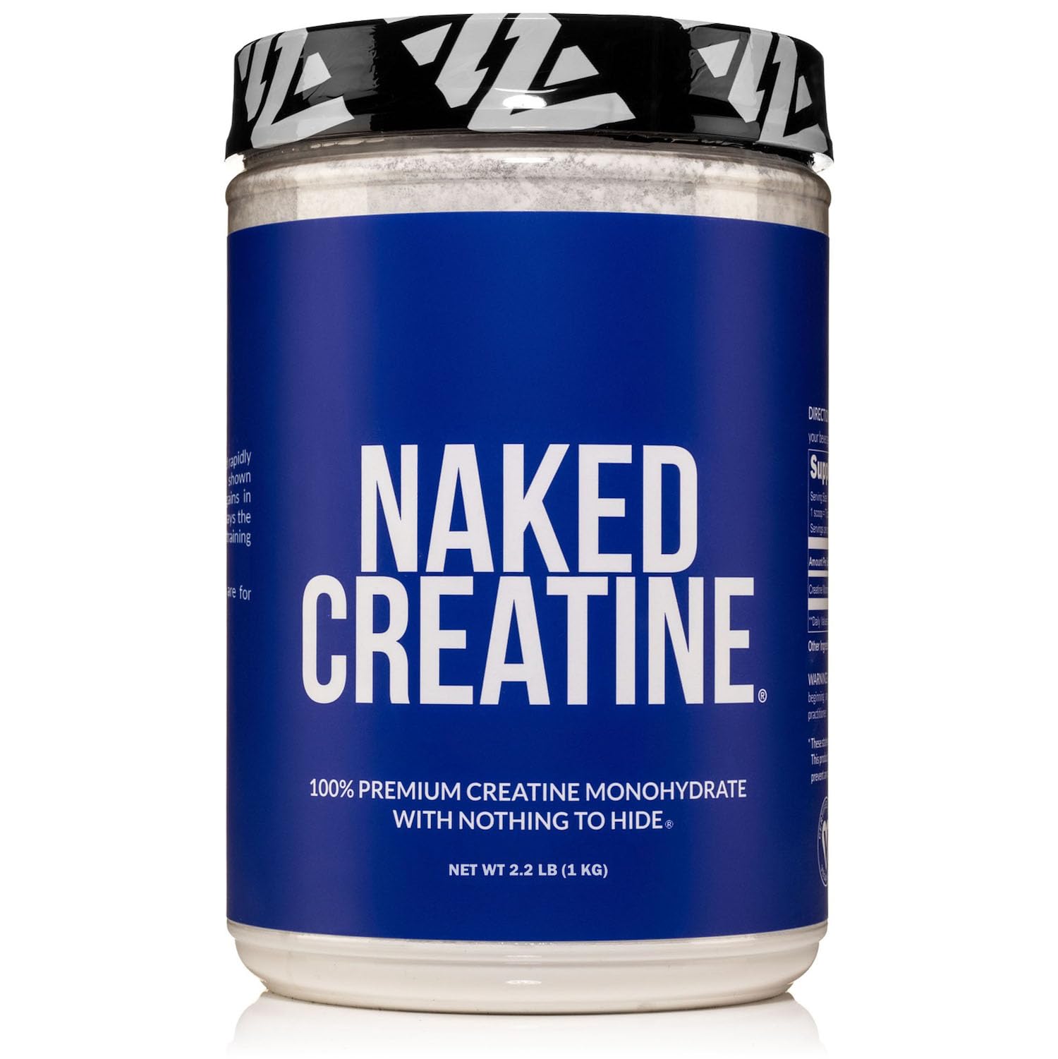 Pure Creatine Monohydrate – 200 Servings - 1,000 Grams, 2.2lb Bulk, Vegan, Non-GMO Naked Nutrition buy supplements canada