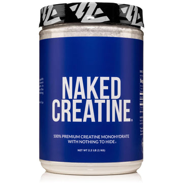 Pure Creatine Monohydrate – 200 Servings - 1,000 Grams, 2.2lb Bulk, Vegan, Non-GMO Naked Nutrition buy supplements canada