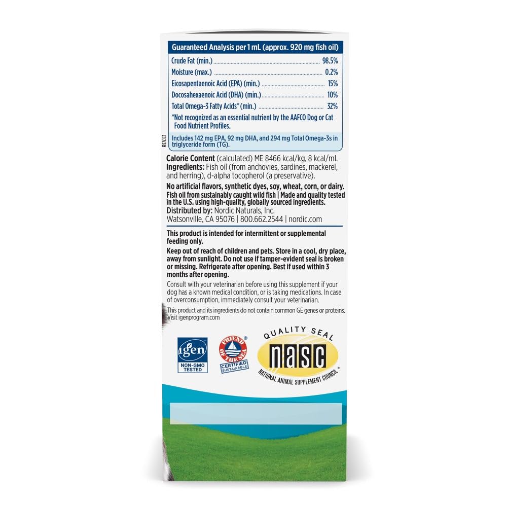 Nordic Naturals Omega-3 Pet Bundle - 2 oz Omega-3 Fish Oil for Small Dogs & Cats, 8 oz Pet Cod Liver Oil Promotes Heart, Skin, Coat, & Immune Health Nordic Naturals buy supplements canada