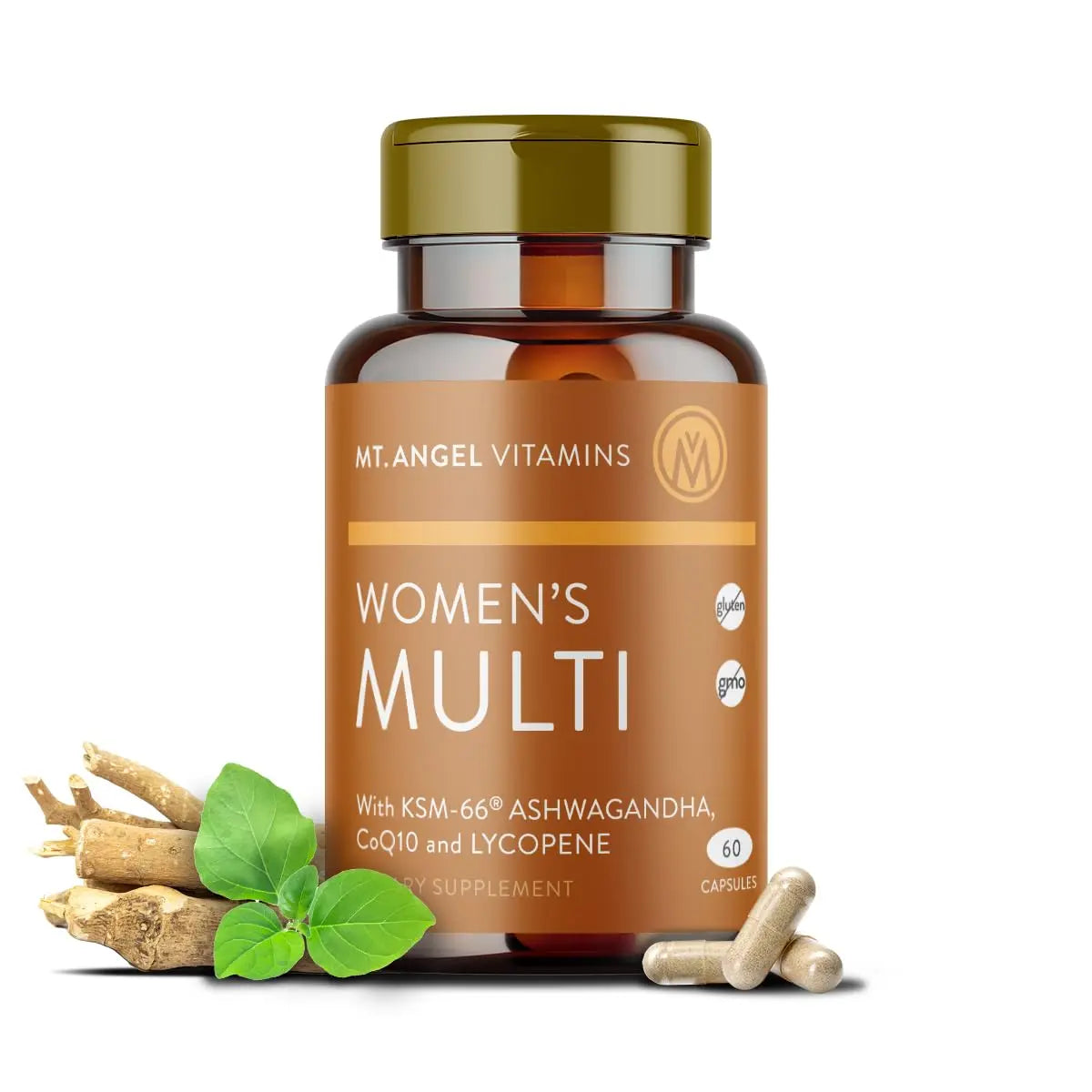 Mt. Angel Vitamins - Daily Womens Multivitamin - Adult Formula with Iron, Calcium, KSM-66 Ashwaganda, and a Potent Proprietary Herbal Blend Mt. Angel Vitamins buy supplements canada