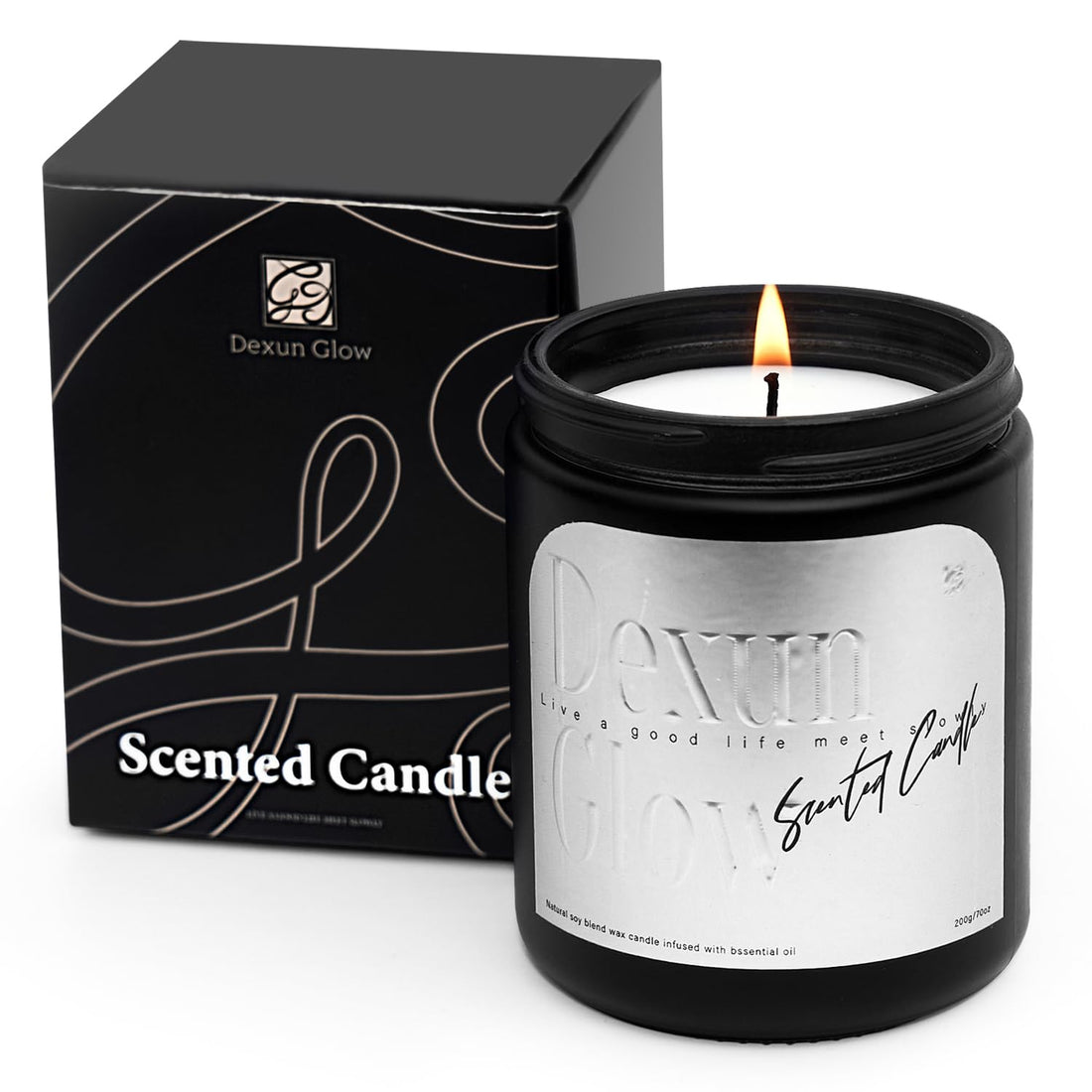 Aromatherapy Candle, Handcrafted with Natural Soy Wax and Essential Oils for Home Scented Appreciation Dexun Glow buy supplements canada