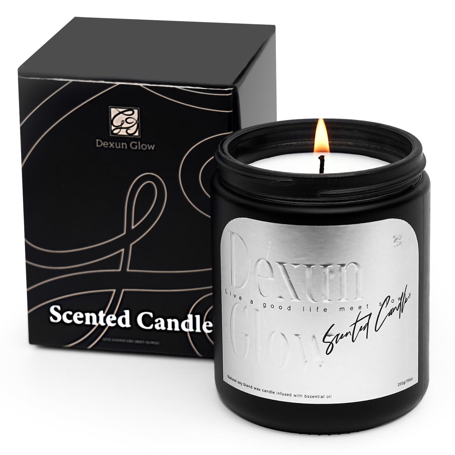 Aromatherapy Candle, Handcrafted with Natural Soy Wax and Essential Oils for Home Scented Appreciation Dexun Glow buy supplements canada