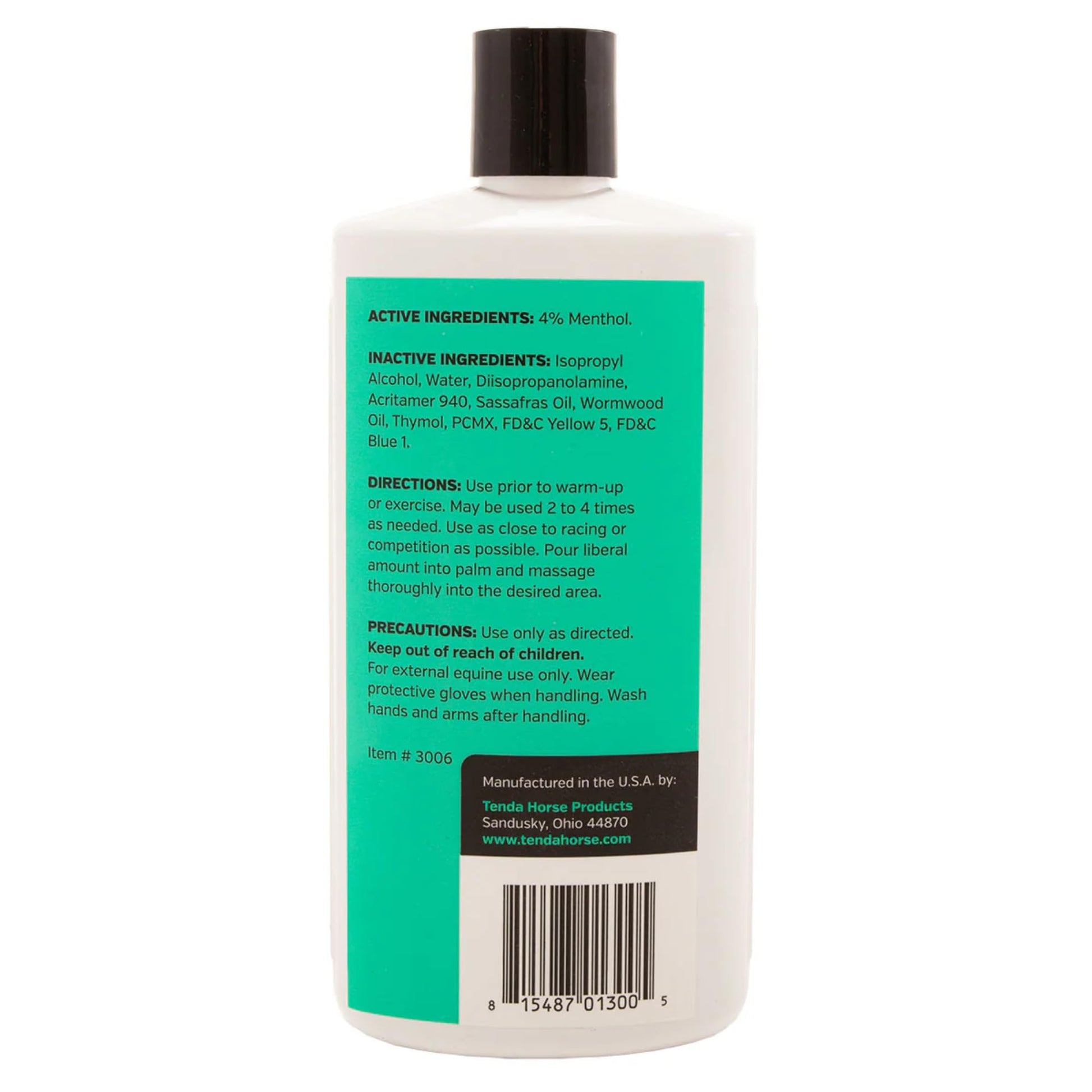 Tenda Liniment Gel - Designed to Provide Temporary Soothing, Relief for Sore and Stiff Muscles Tenda Horse Products buy supplements canada