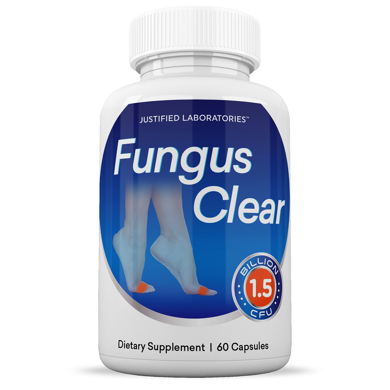 Justified Laboratories (2 Pack) Fungus Clear 1.5 Billion CFU Probiotic Pills 120 Capsules Justified Laboratories buy supplements canada