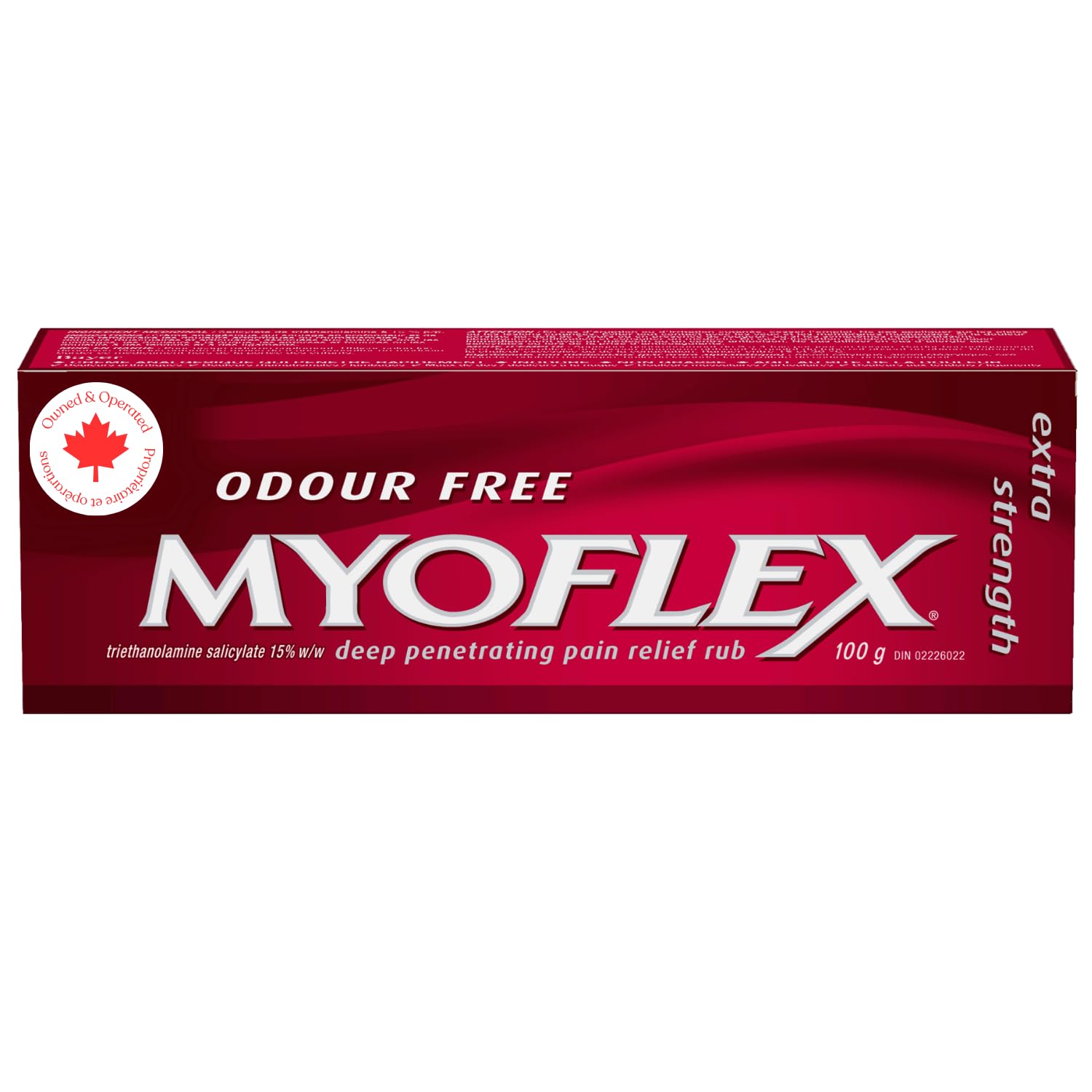 Myoflex Pain Relief Rub | Odourless | Provides Deep Penetrating Relief of Muscle Soreness & Joint Pain | Menthol Free | Stain Free | Non-Greasy | Great for Ages 2+ | 100 Grams (Extra Strength) Myoflex buy supplements canada