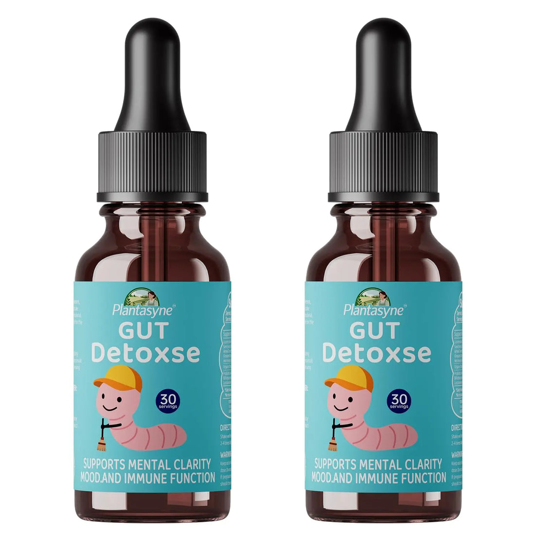 Plantasyne Herbal Gut Cleanse Drops with Black Walnut Hull & Barberry Root | Gentle Liquid Detox for Gut & Colon Support | for Adults & Kids|30 Servings Plantasyne buy supplements canada