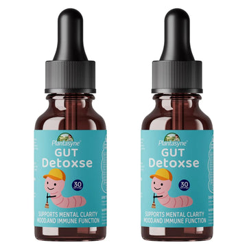 Plantasyne Herbal Gut Cleanse Drops with Black Walnut Hull & Barberry Root | Gentle Liquid Detox for Gut & Colon Support | for Adults & Kids|30 Servings Plantasyne buy supplements canada