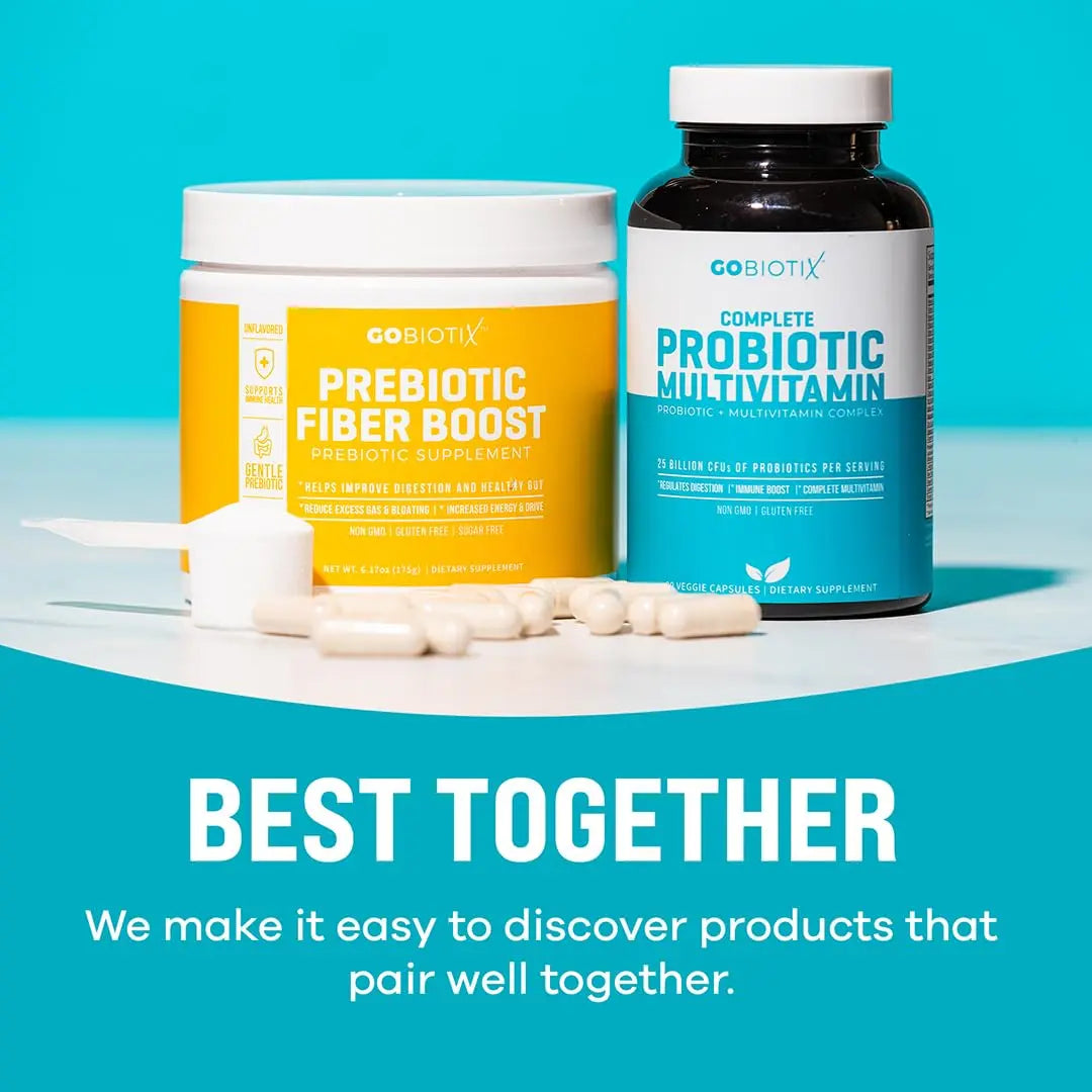 GOBIOTIX Multivitamin with Probiotics and Digestive Enzymes - 25 Billion CFU - Digestive Health, Probiotics for Women and Men GOBIOTIX buy supplements canada