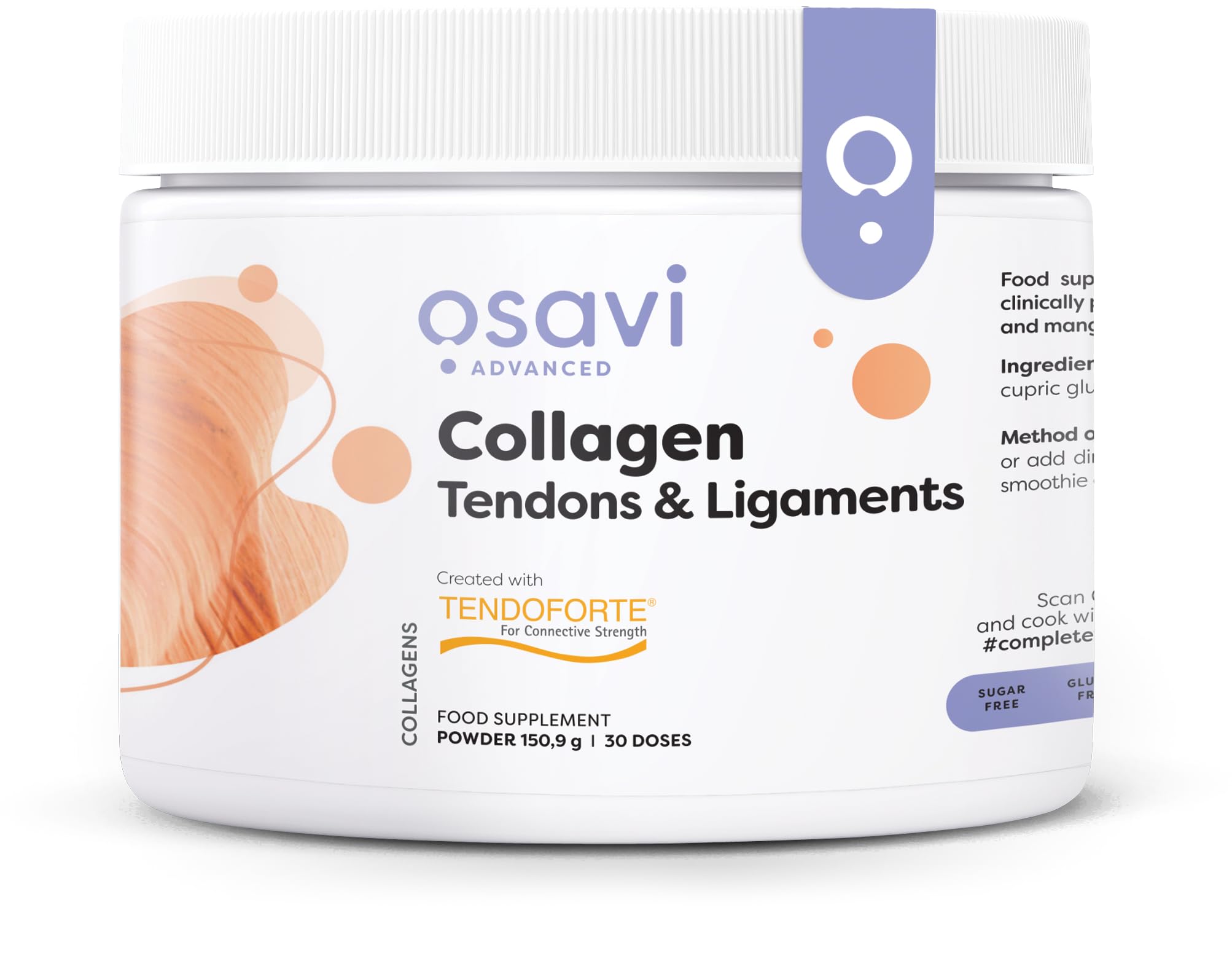 Osavi Collagen Peptides - Tendons & Ligaments - 150g OSAVI buy supplements canada