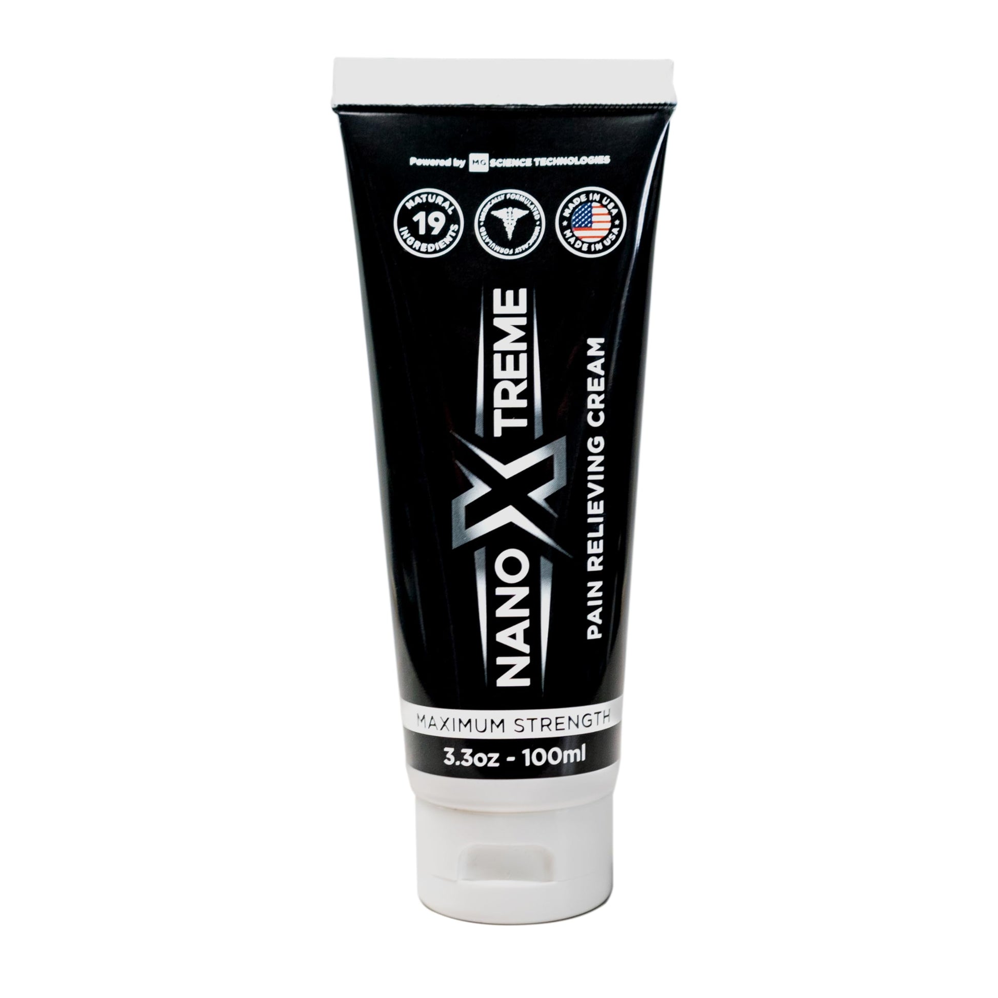 NANOXTREME Pain Relief Cream – Fast-Acting Topical for Muscle, Joint & Nerve Deep-Absorbing, Long-Lasting Formula with Natural Ingredients – Cooling Sensation – 3.3oz Tube – Made in USA NANOXTREME buy supplements canada