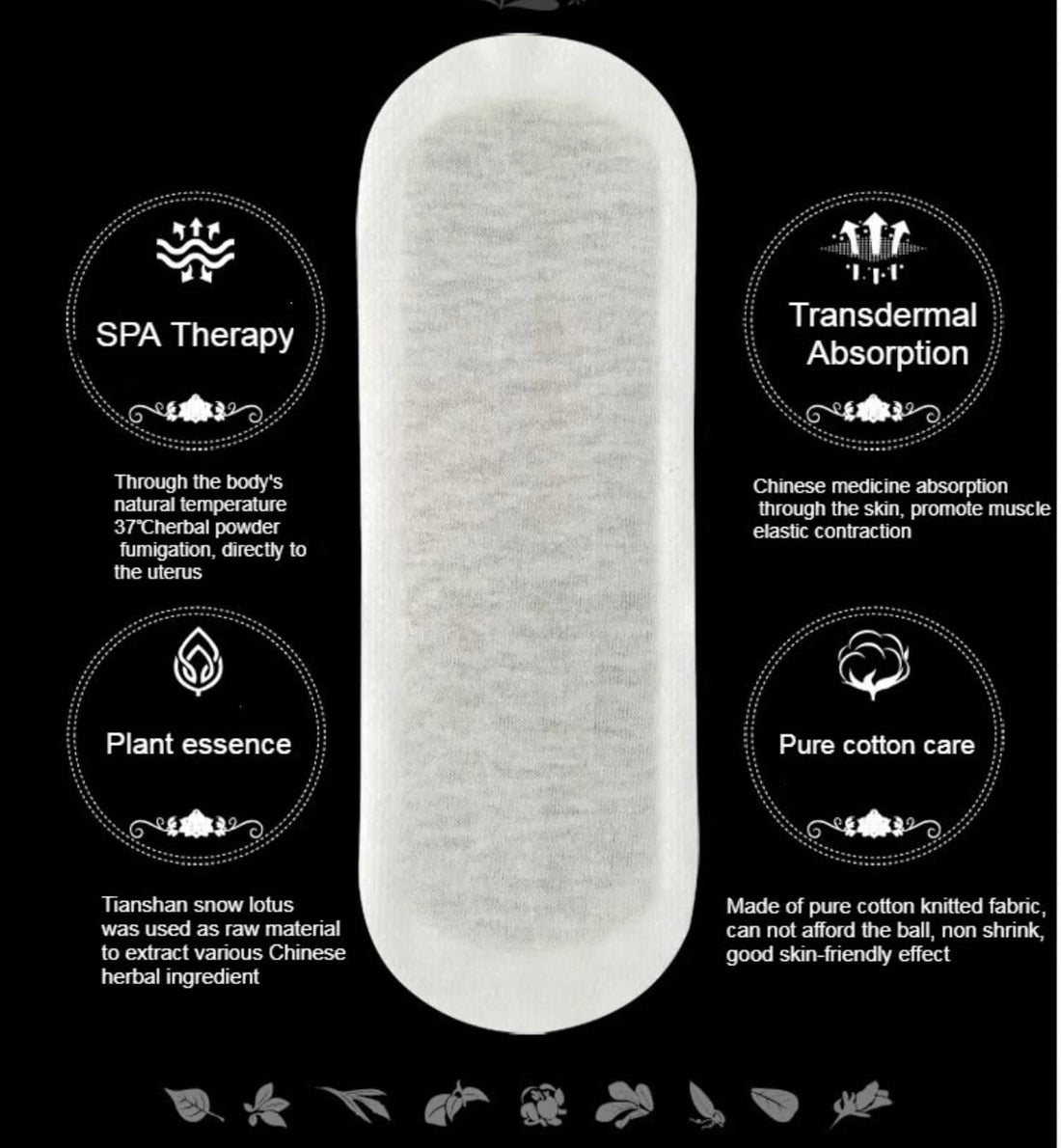 Premium Natural Organic Herbal Cotton Panty Liners for Women - Unscented, Thin, Cruelty-Free Organic Herbal Panty Liner buy supplements canada
