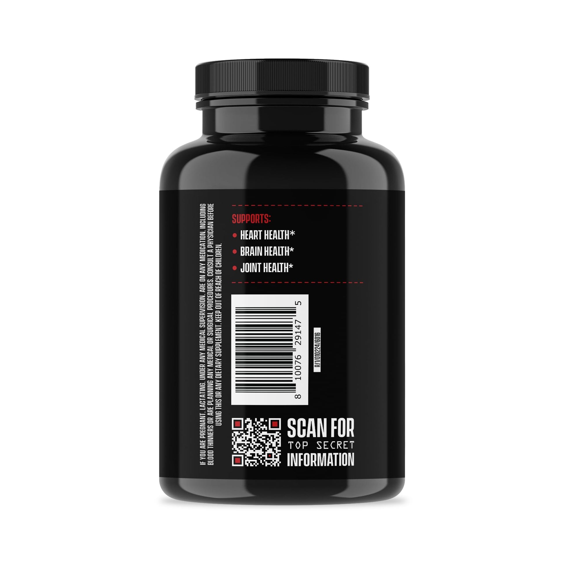 Jocko Fuel Omega 3 Fish Oil Supplement 2000mg - Burpless Fatty Acid Supplement, Wild Caught, Powerful Antioxidant with Astaxanthin (60 Capsules) Jocko Fuel buy supplements canada