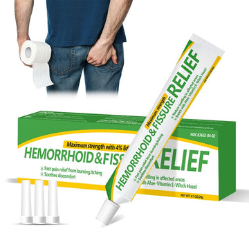 RHAICARE Hemorrhoid and Fissure Cream,Hemorrhoidal Ointment for Fast Acting Itch, Swelling, and Maximum Strength Pain Relief（1 Pack RHAICARE buy supplements canada