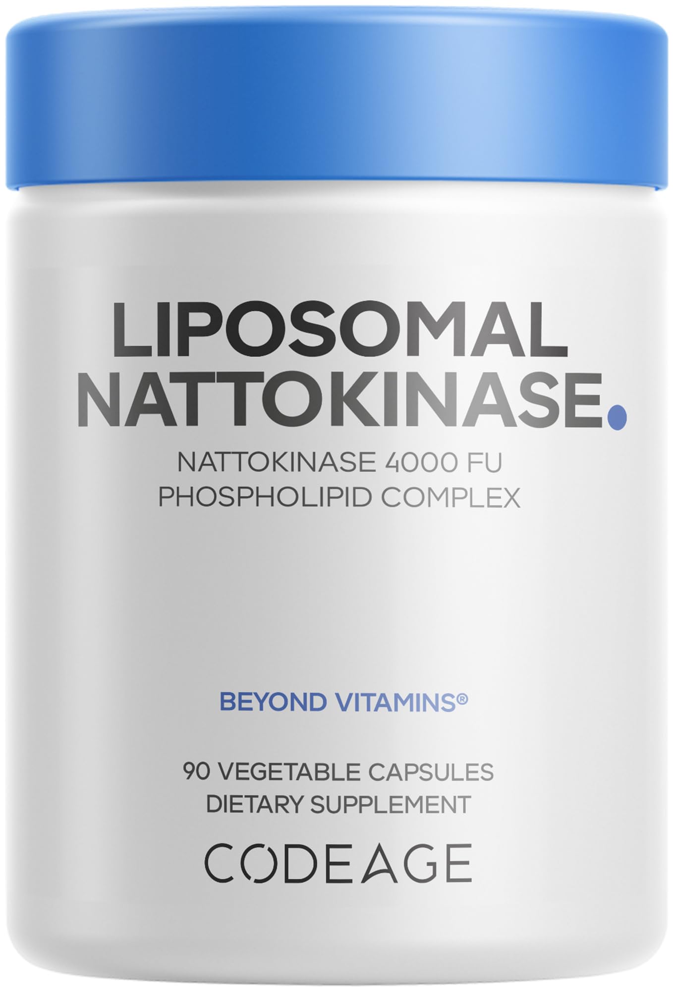 Codeage Liposomal Nattokinase Supplement – Nattokinase 4000 FU, Liposomal Delivery - Vegan, Non-GMO – 90 Capsules Codeage buy supplements canada
