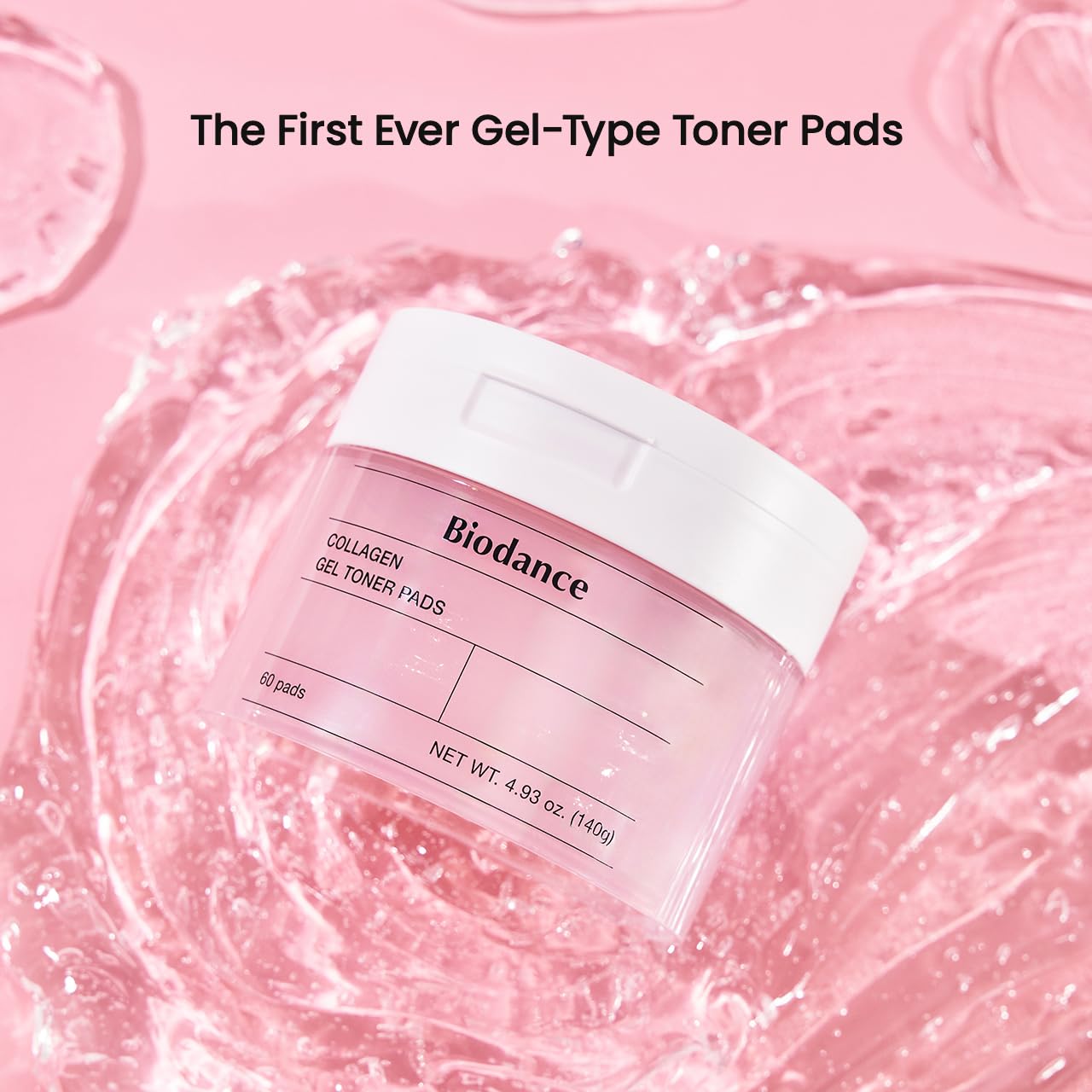 Biodance Collagen Gel Toner Pads, Pore Minimizer for Face, Improving Elasticity, Plumping Toner Pads for Sensitive Skin BIODANCE buy supplements canada