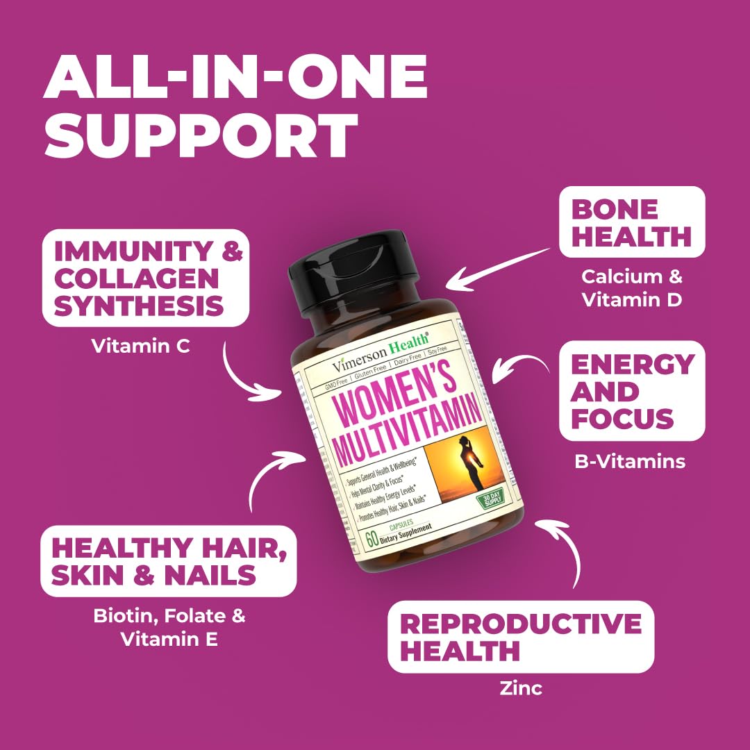 Multivitamin for Women - Womens Multivitamin & Multimineral Supplement Vimerson Health buy supplements canada