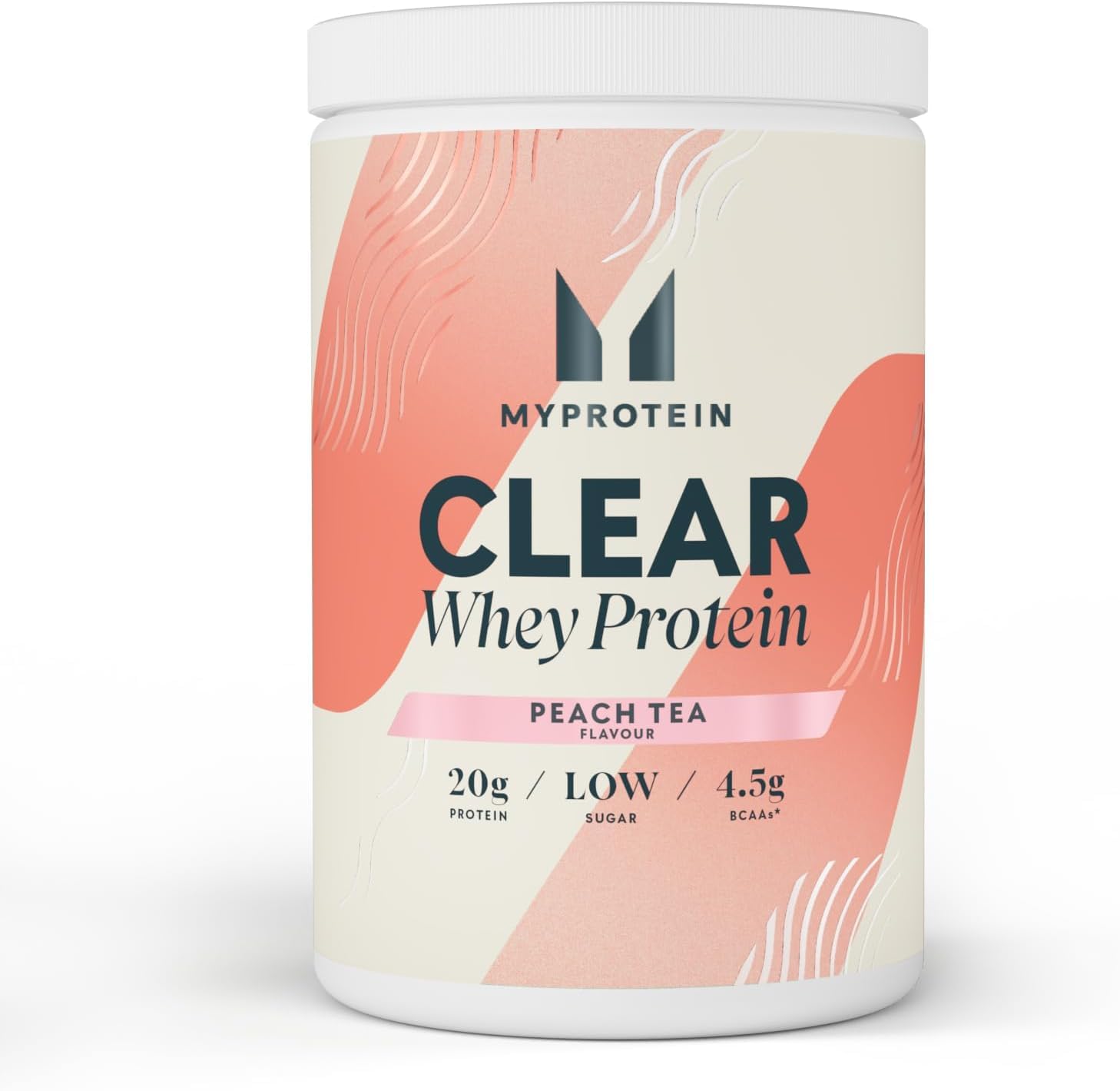 Myprotein Clear Whey Isolate Protein Powder - Peach Tea - 488g - 20 Servings Myprotein buy supplements canada