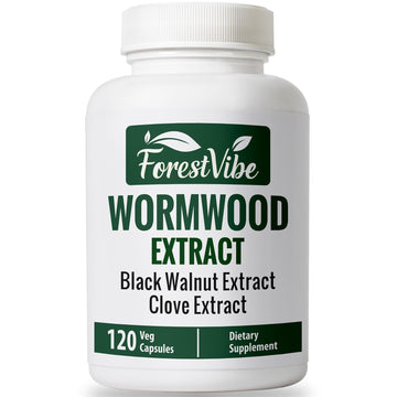 ForestVibe Wormwood Complex with Black Walnut & Clove, 3-in-1 Herbal Blend, Sweet Wormwood Extract Capsules, 120 Vegan Capsules, 2 Month Supply, Non-GMO & Gluten Free Supplement ForestVibe buy supplements canada