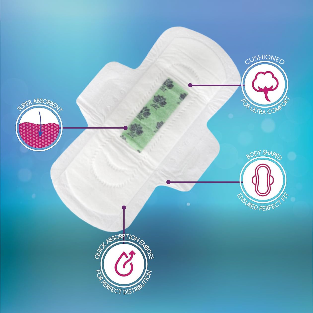 100 Bulk Pads with Wings Individually Wrapped for Women Homeless, Postpartum, Hospitals Trail maker buy supplements canada