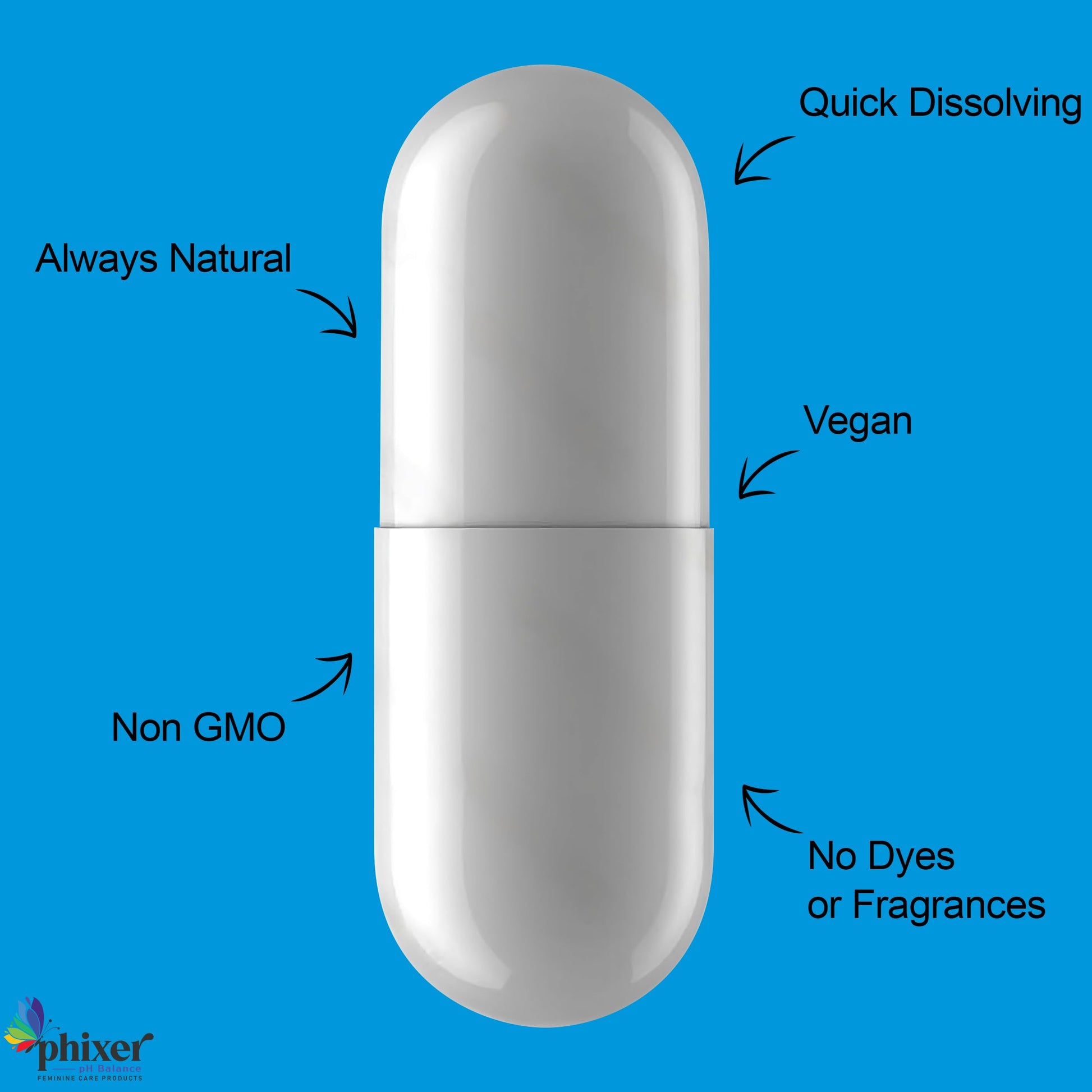 Phixer pH Balance - Vaginal Boric Acid Suppositories for Women - 20 Suppositories 600MG Each for Chronic Yeast Infections and Vaginal Odor - Vaginal Use Only - Made in USA Phixer pH Balance buy supplements canada