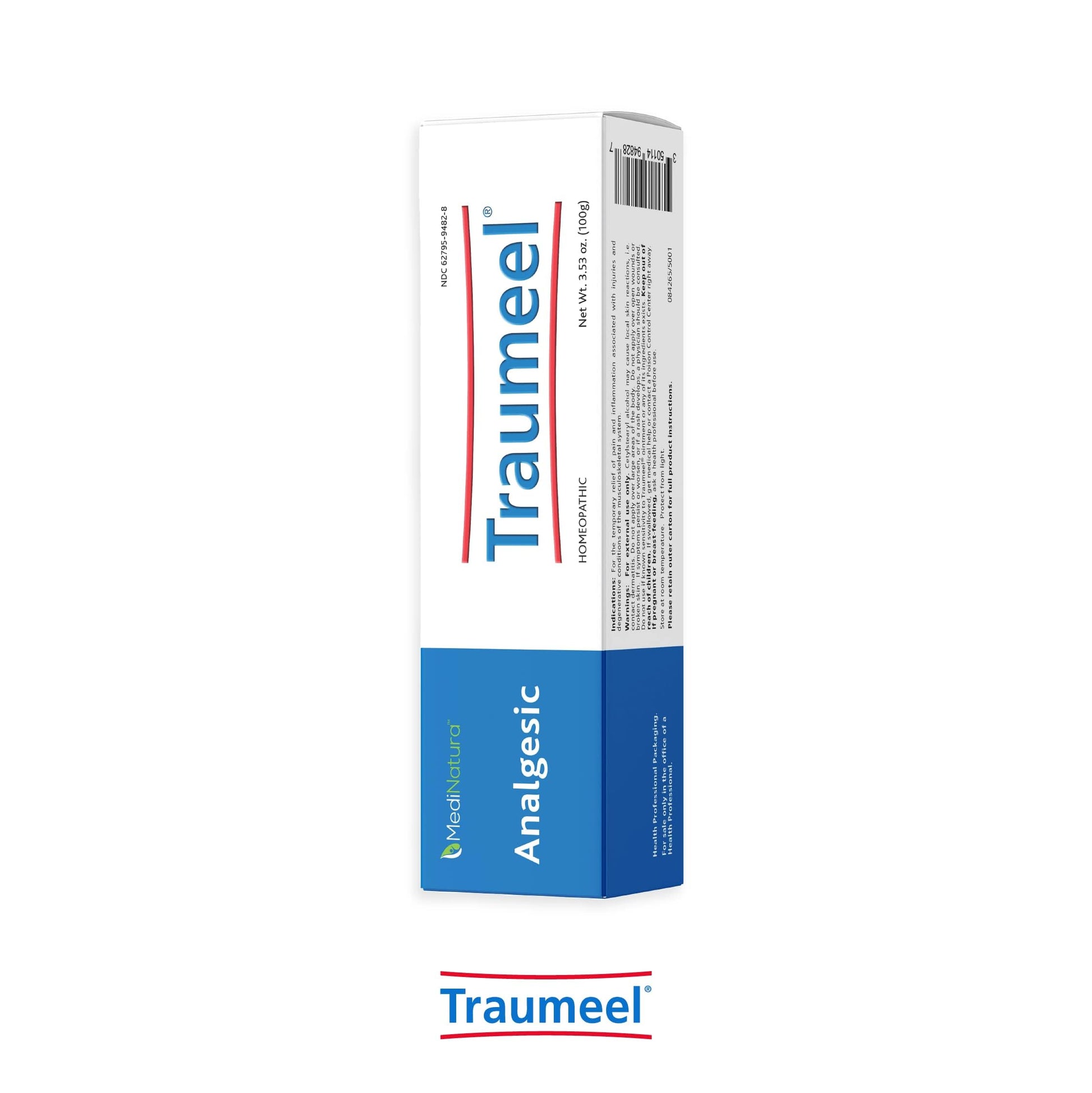 MediNatura Traumeel Ointment Topical Pain Relief for Muscle Joint Back Arthritis Injury or Exercise Related Pain & Soreness Arnica + 13 Active Ingredients - Made in Germany - 3.53 oz MediNatura buy supplements canada