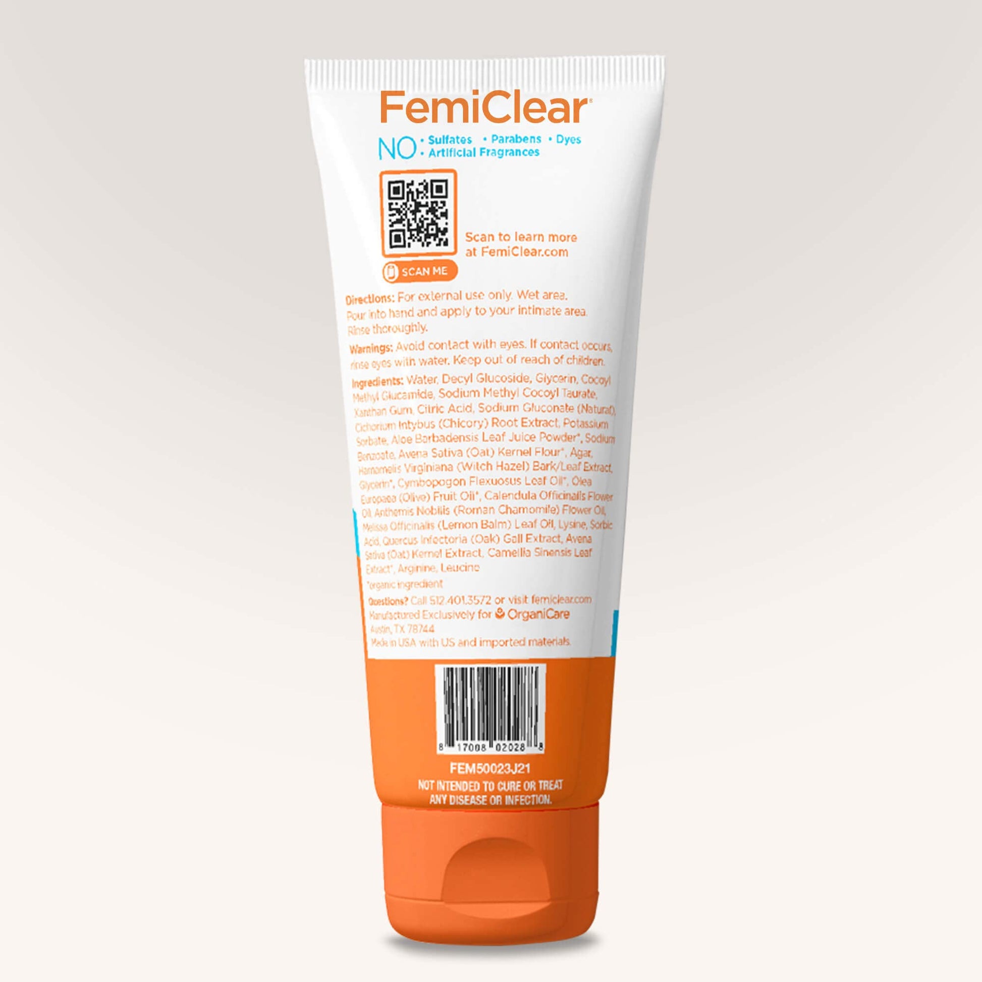 FemiClear® Restoratives Ultra-Gentle Feminine Wash, Made with Lysine & Lemon Balm, Natural Ingredients FemiClear buy supplements canada