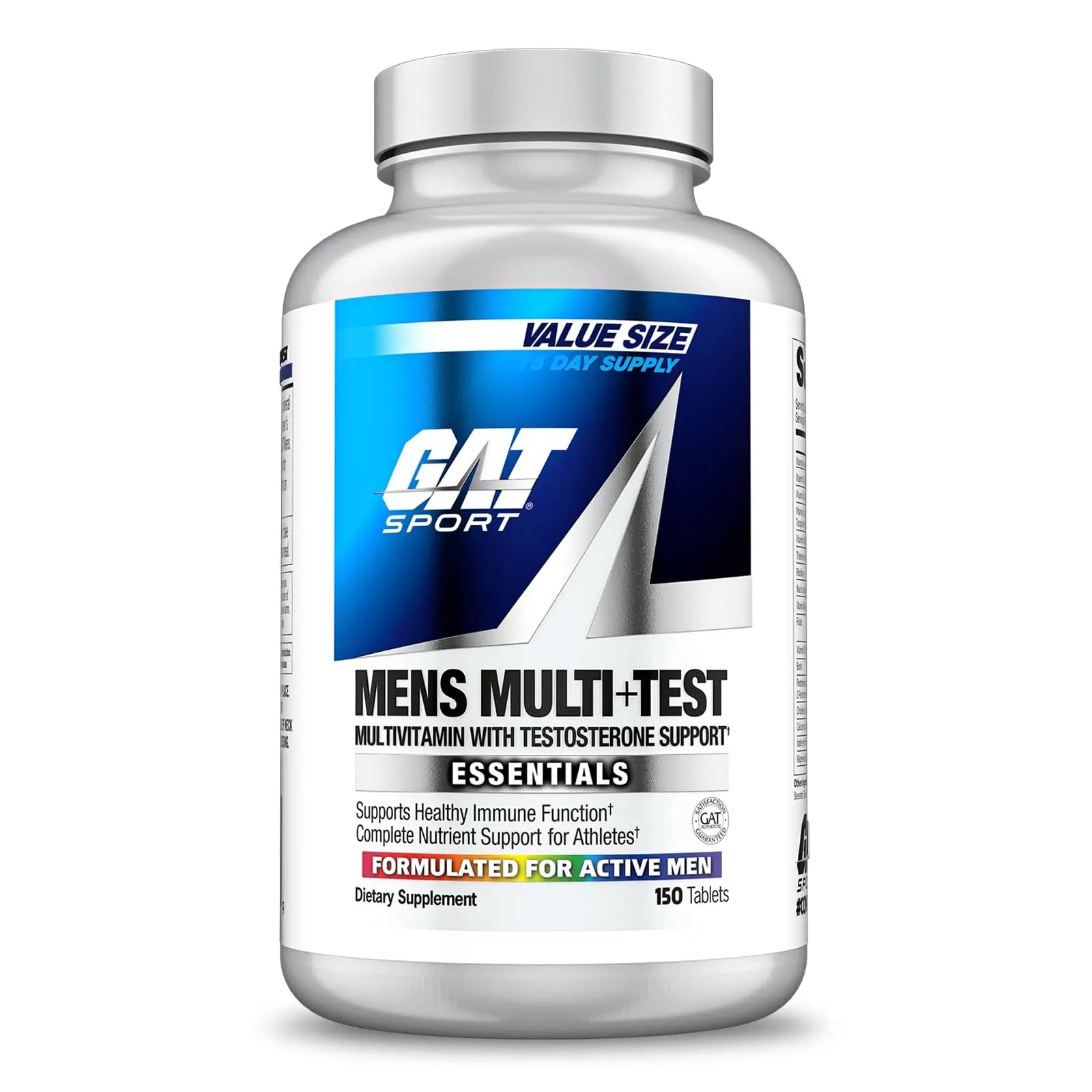 GAT SPORT Men's Multi + Test, Premium Multivitamin Tablets (150 Count) GAT SPORT buy supplements canada