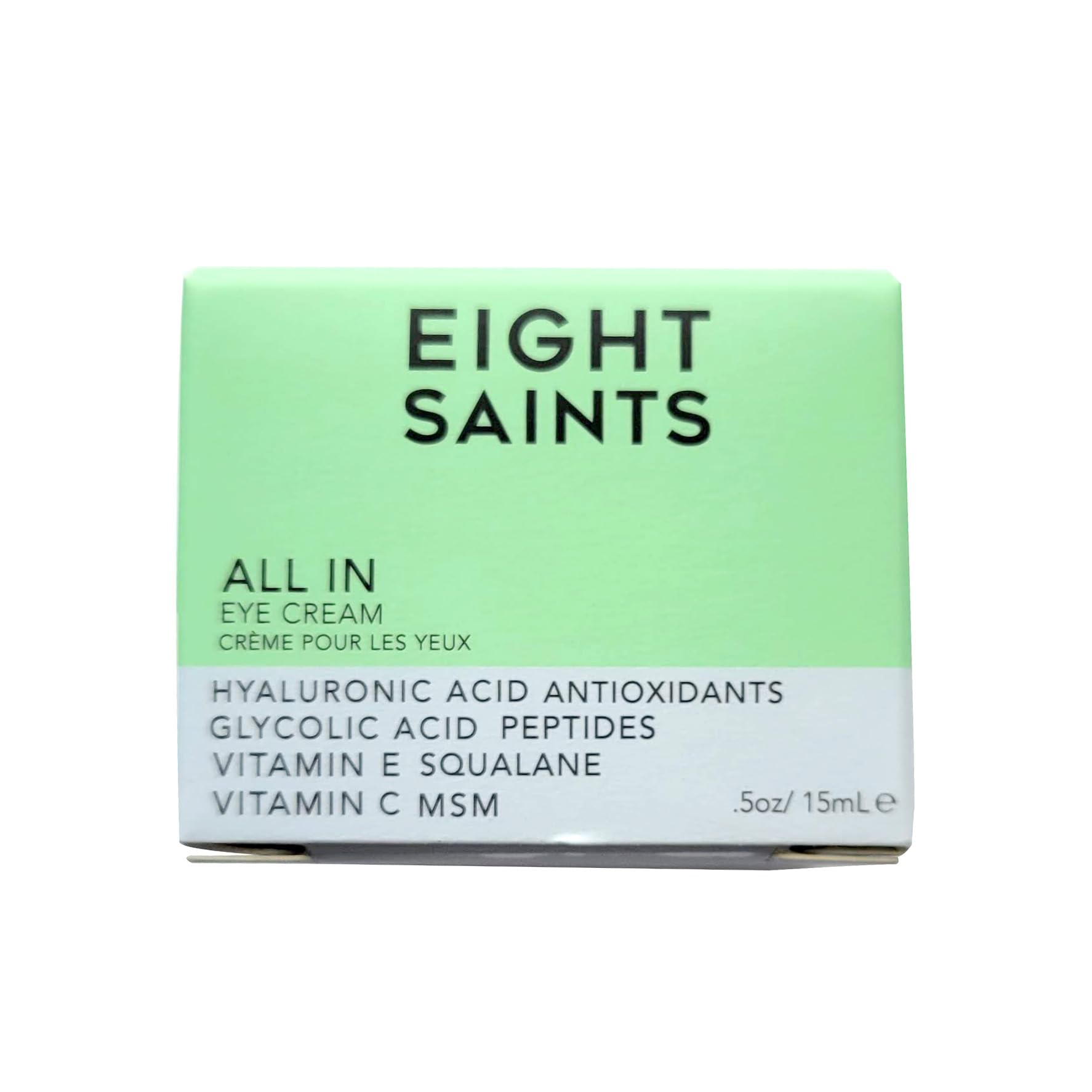 Eight Saints Skin Care All In Eye Cream, Natural and Organic Anti Aging Under Eye Cream to Reduce Puffiness, Wrinkles, and Under Eye Bags, Dark Circles Under Eye Treatment, 0.5 Ounces Eight Saints buy supplements canada
