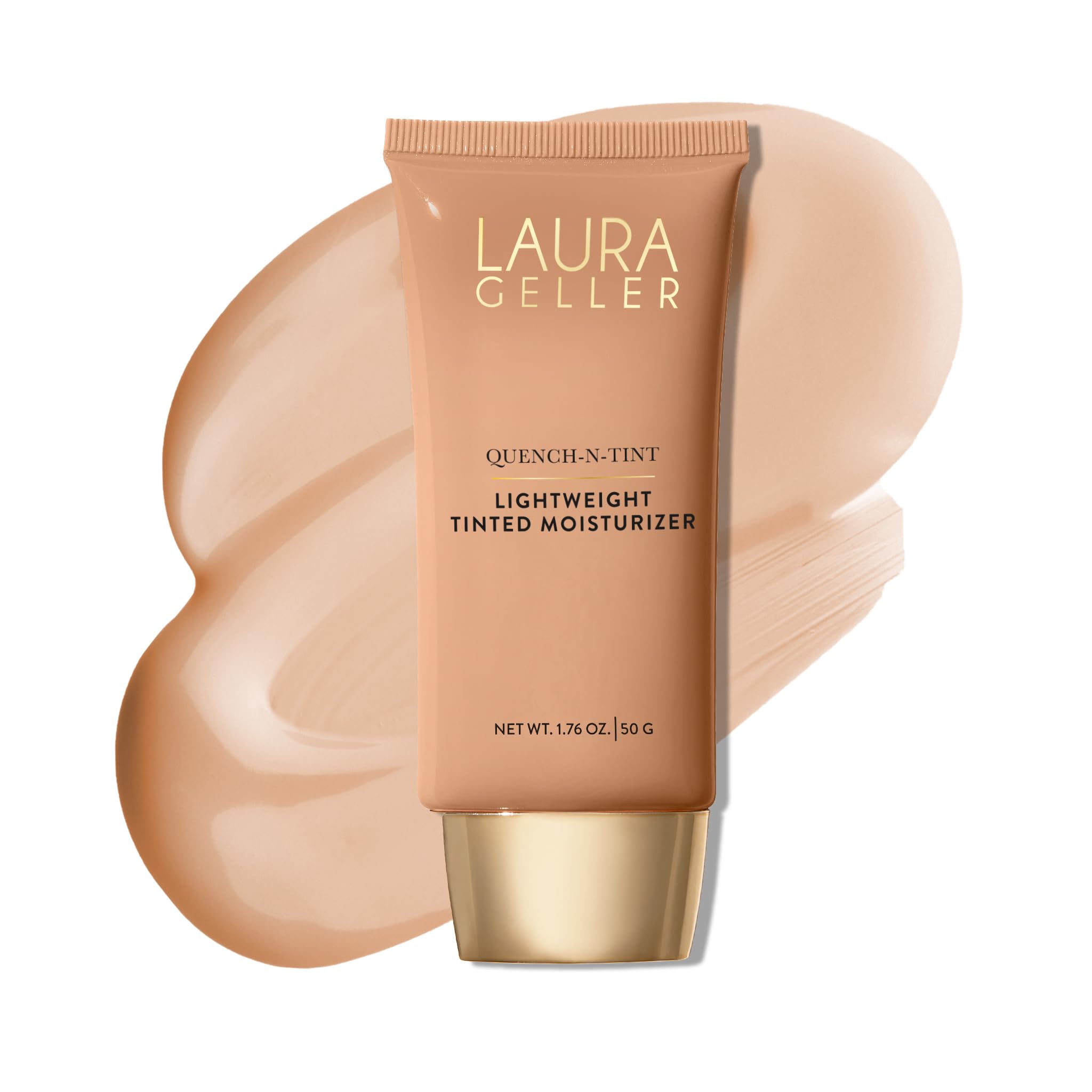 LAURA GELLER NEW YORK Quench-n-Tint Tinted Moisturizer - Sheer to Light Buildable Coverage - Natural Glow Finish - Lightweight Formula LAURA GELLER NEW YORK buy supplements canada
