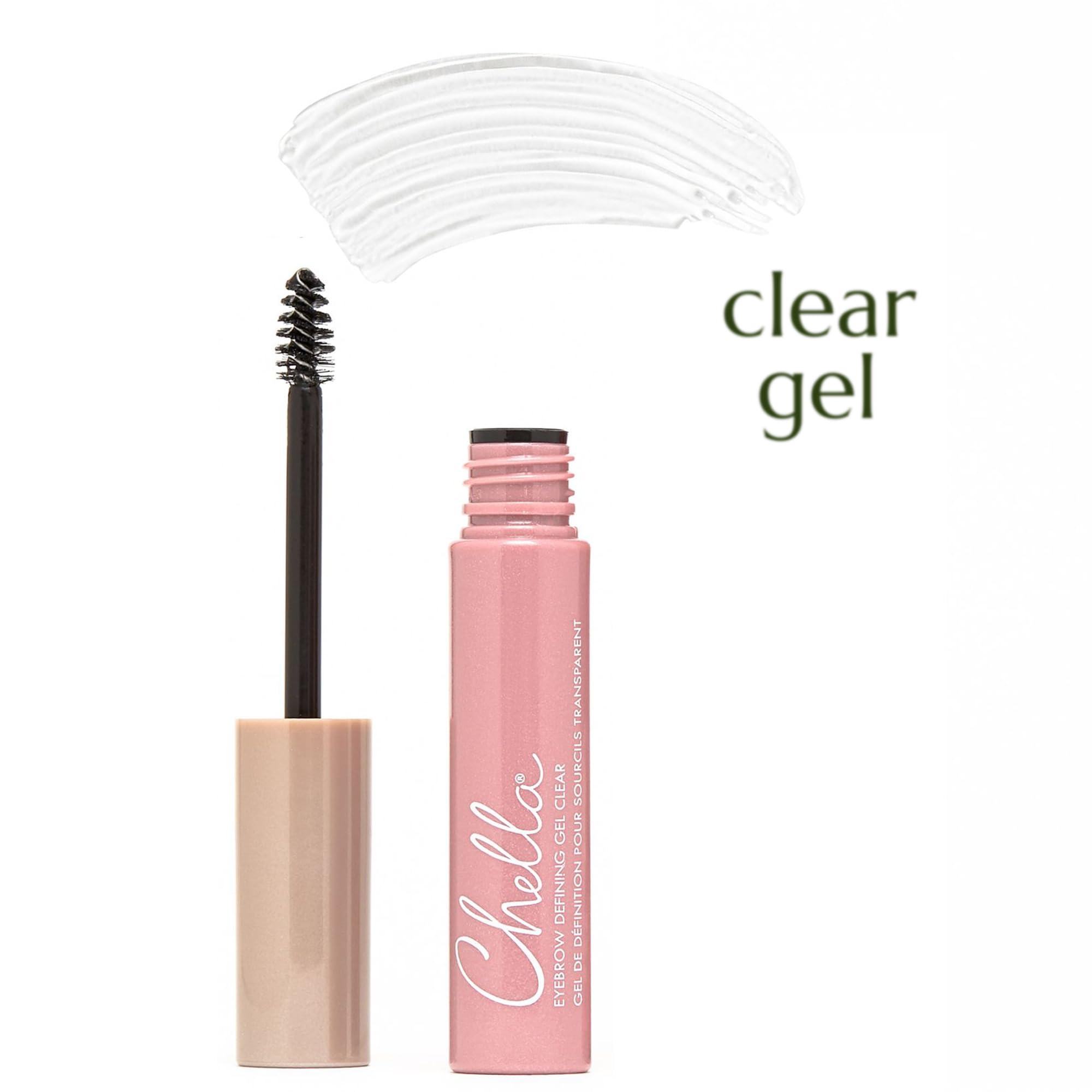 Chella Eyebrow Gel, Defining Clear Eyebrow Gel - Lightweight Formula for Natural, Long Lasting Makeup - Vegan, Cruelty Free, Paraben Free, Gluten Free Chella buy supplements canada