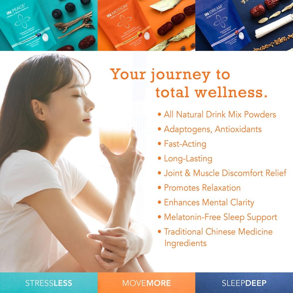 in:TotalWellness - in:Motion Natural Herbal Formula, 20 Serving Pouch, Corydalis, Tumeric, Ginger + 9 More ADAPTOGEN Herbs, Citrus Berry Flavor, 1 Count INTotalWellness buy supplements canada