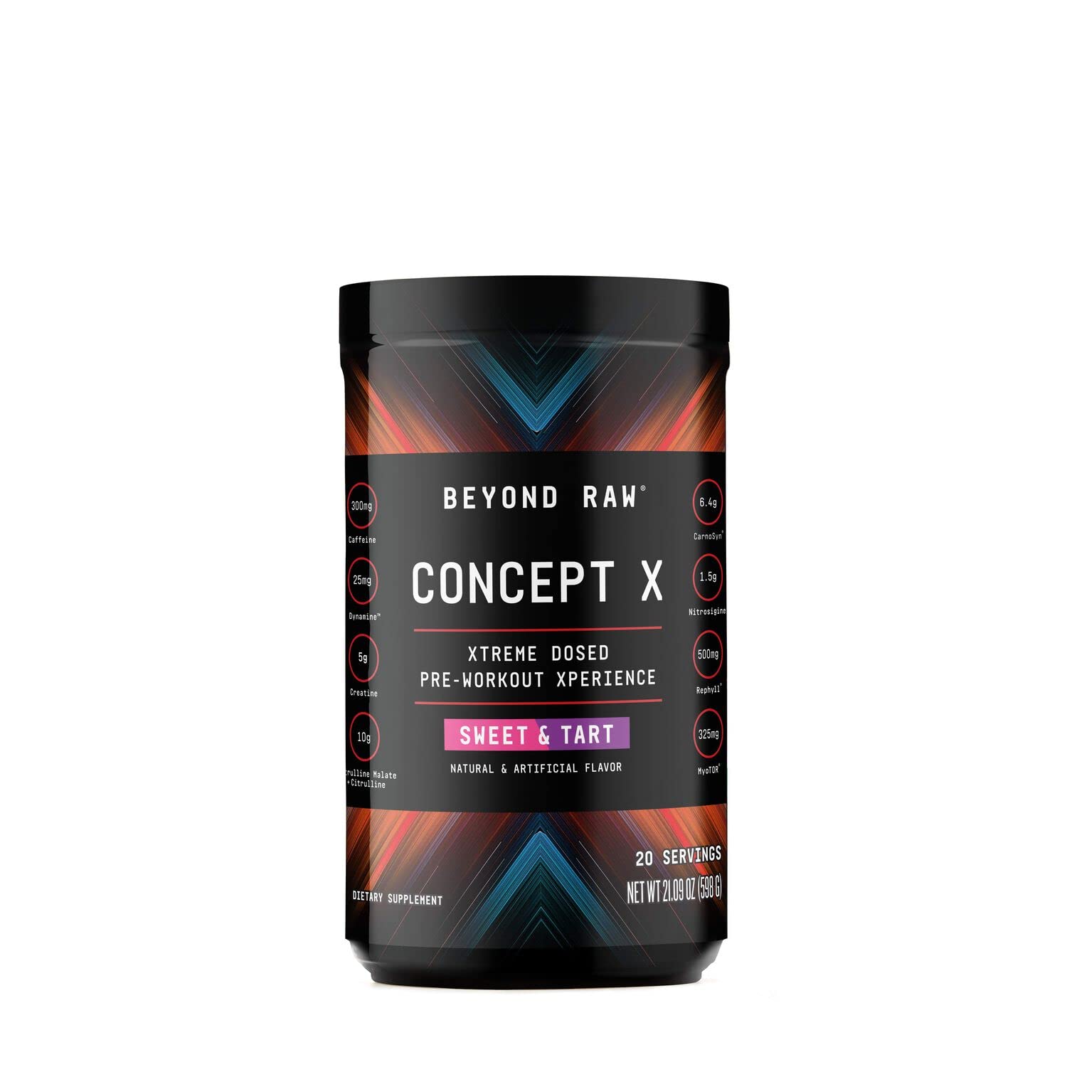 BEYOND RAW Concept X | Clinically Dosed Pre-Workout Powder | Contains Caffeine BEYOND RAW buy supplements canada