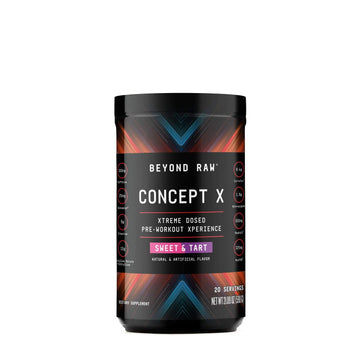 BEYOND RAW Concept X | Clinically Dosed Pre-Workout Powder | Contains Caffeine BEYOND RAW buy supplements canada
